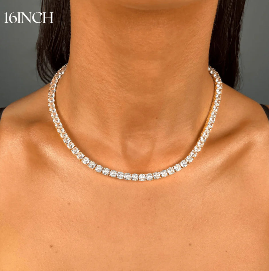 5mm Adascious Tennis Chain Necklace Adascious Empire