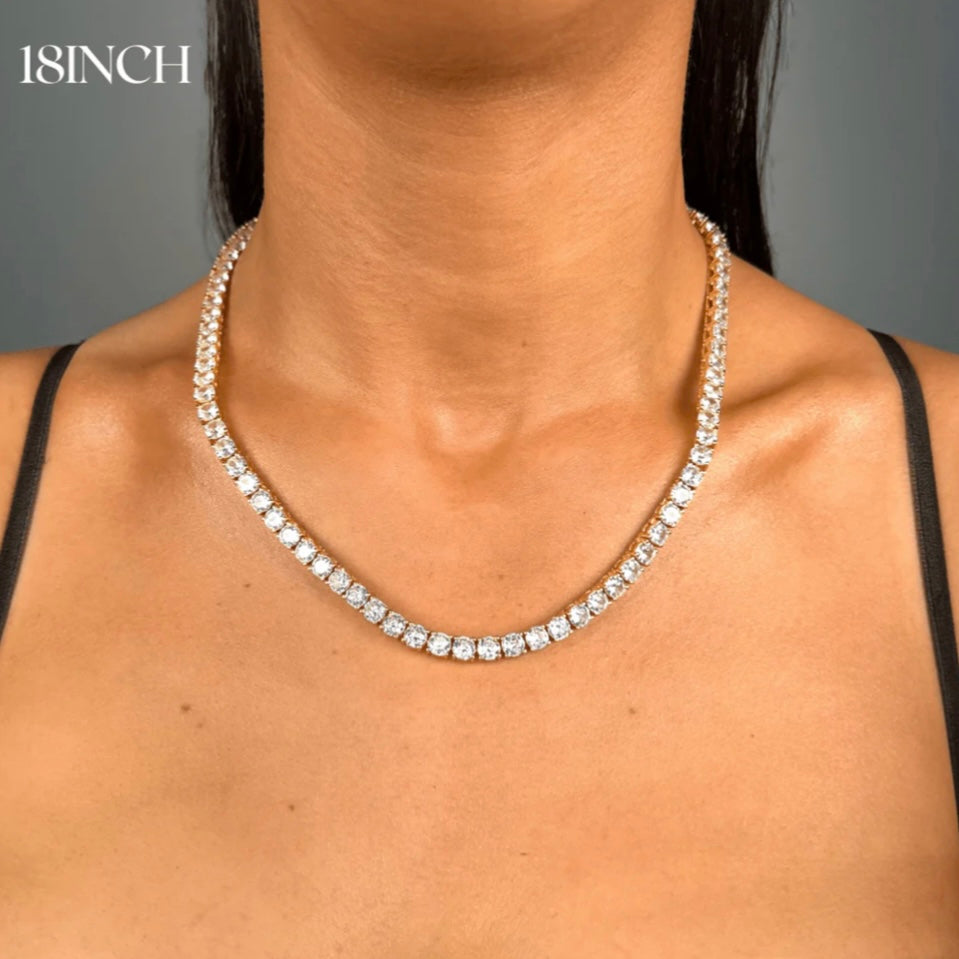 5mm Adascious Tennis Chain Necklace Adascious Empire