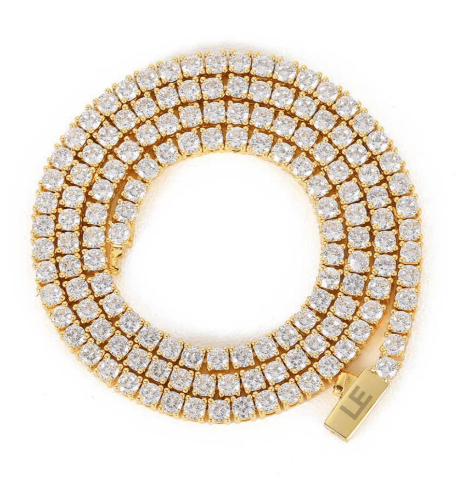 5mm Adascious Tennis Chain Necklace Adascious Empire