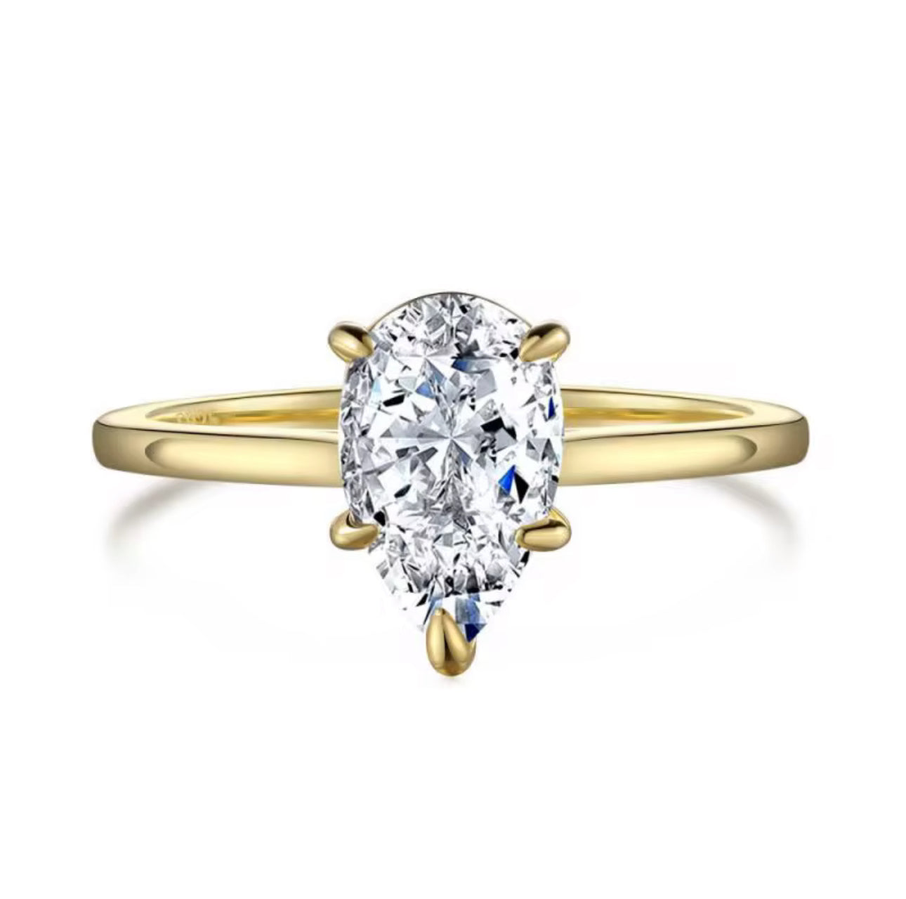 Lexi Gold Engagement Ring Adascious Empire