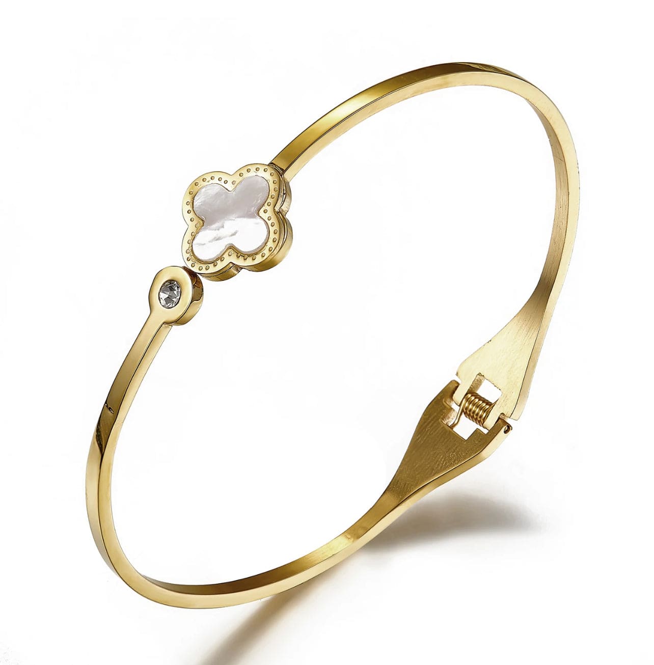 Luxury Four Leaf Clover Bracelet Adascious Empire