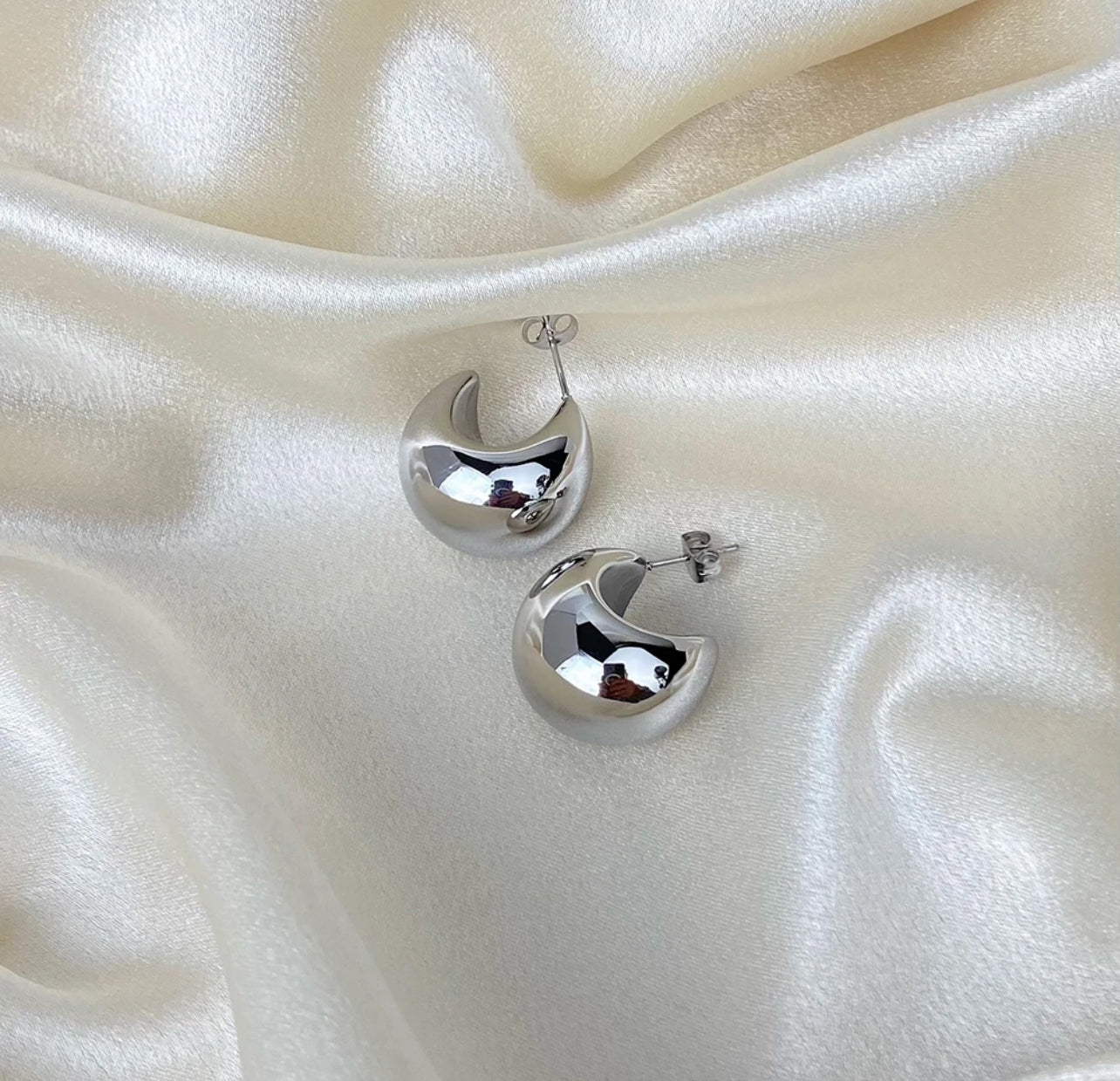 Gold Huggie Earrings Adascious Empire