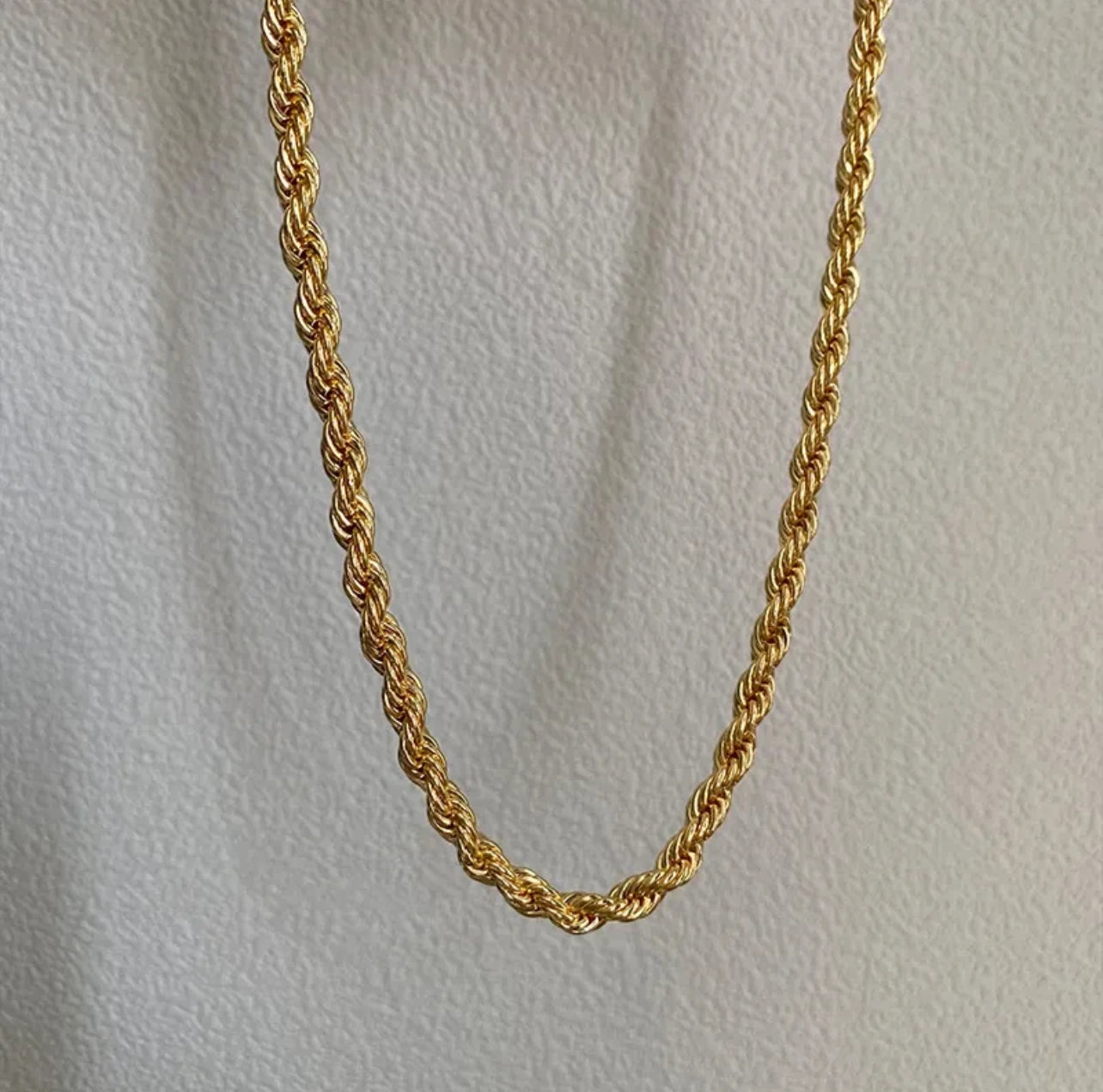 5mm Scarlett Twisted Chain Necklace Adascious Empire