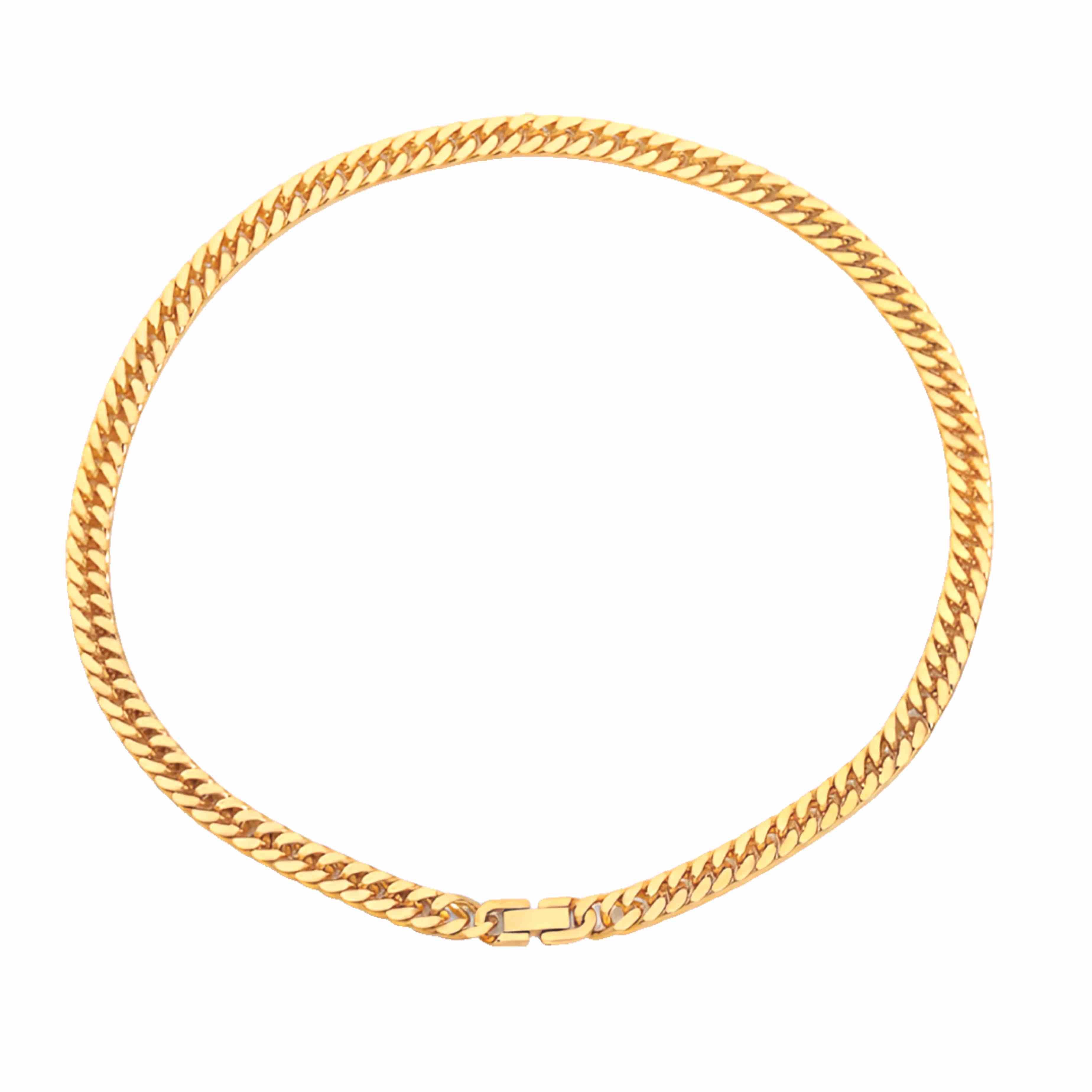 Bold Luna 18k Gold Plated Necklace