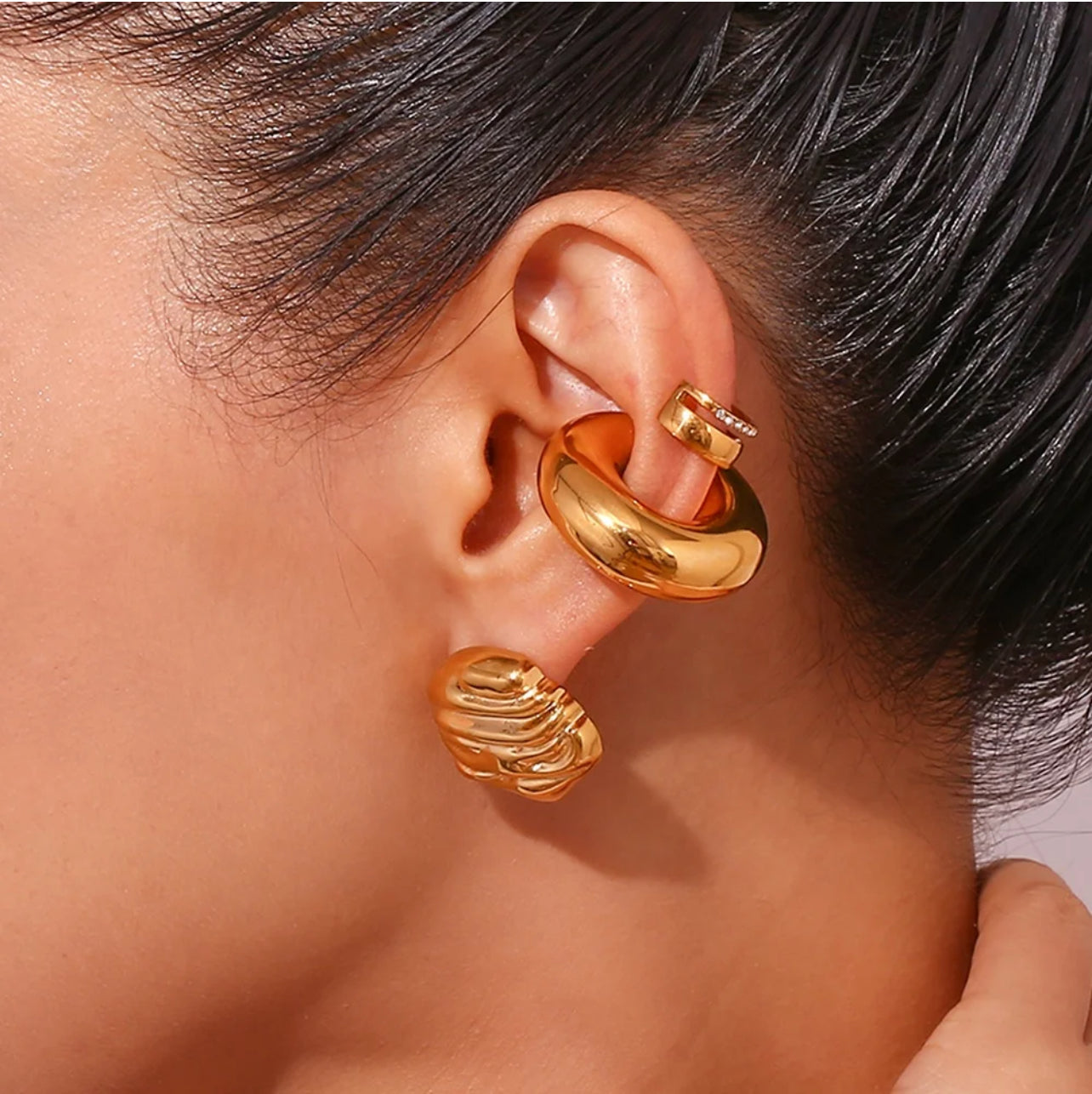 Kaylee 18k Gold Plated Earings Adascious Empire