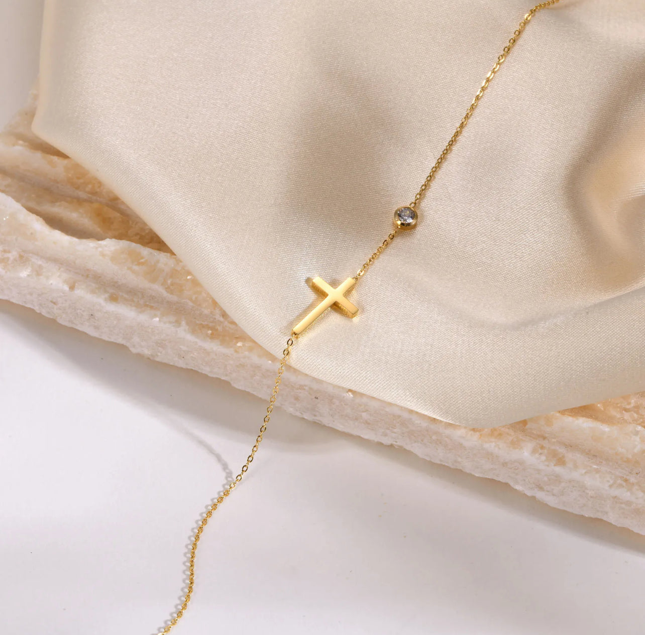 Blair Cross 18k Gold Plated Necklace Adascious Empire