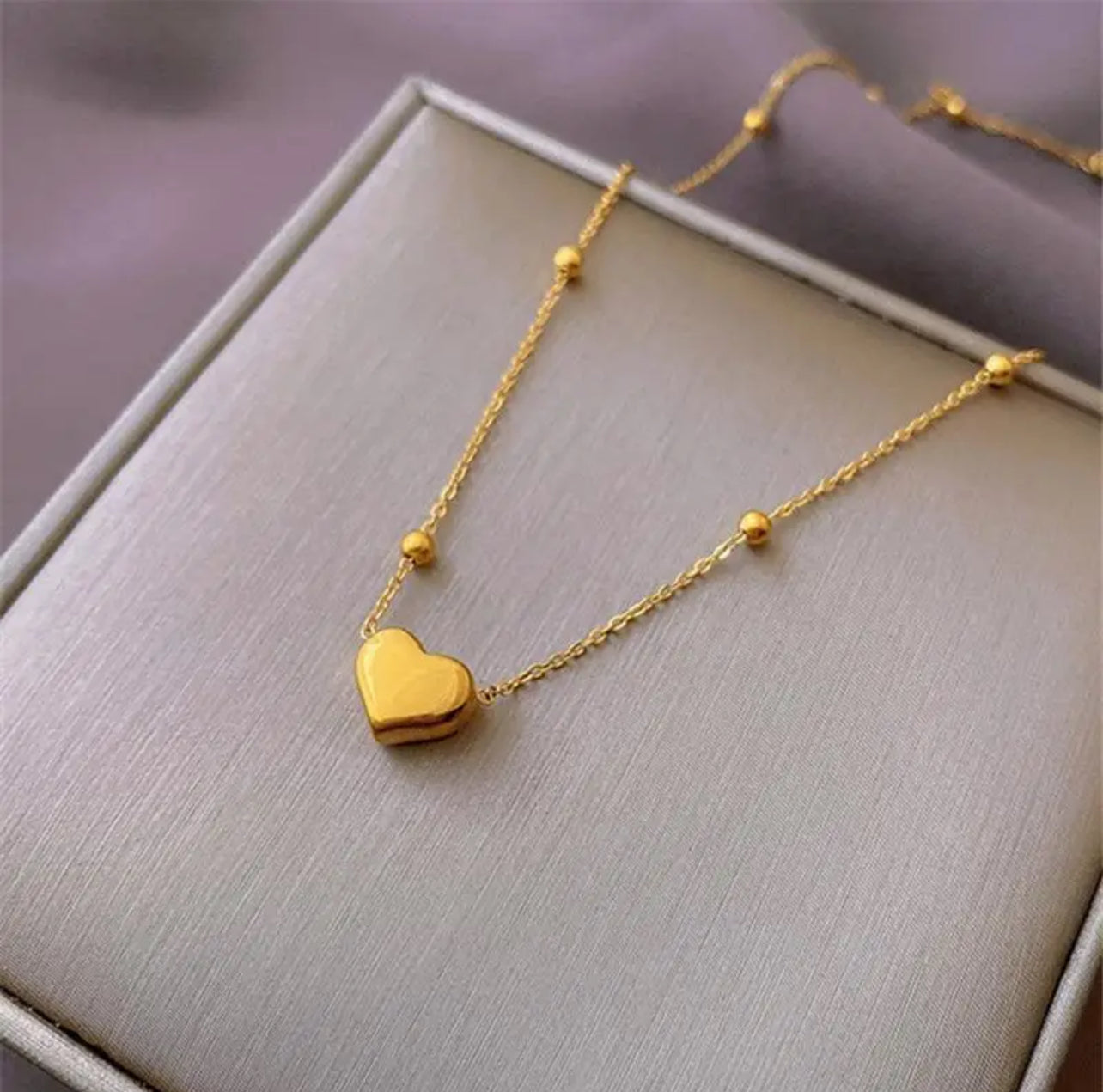 Ariella 18k Gold Love Necklace Adascious Empire