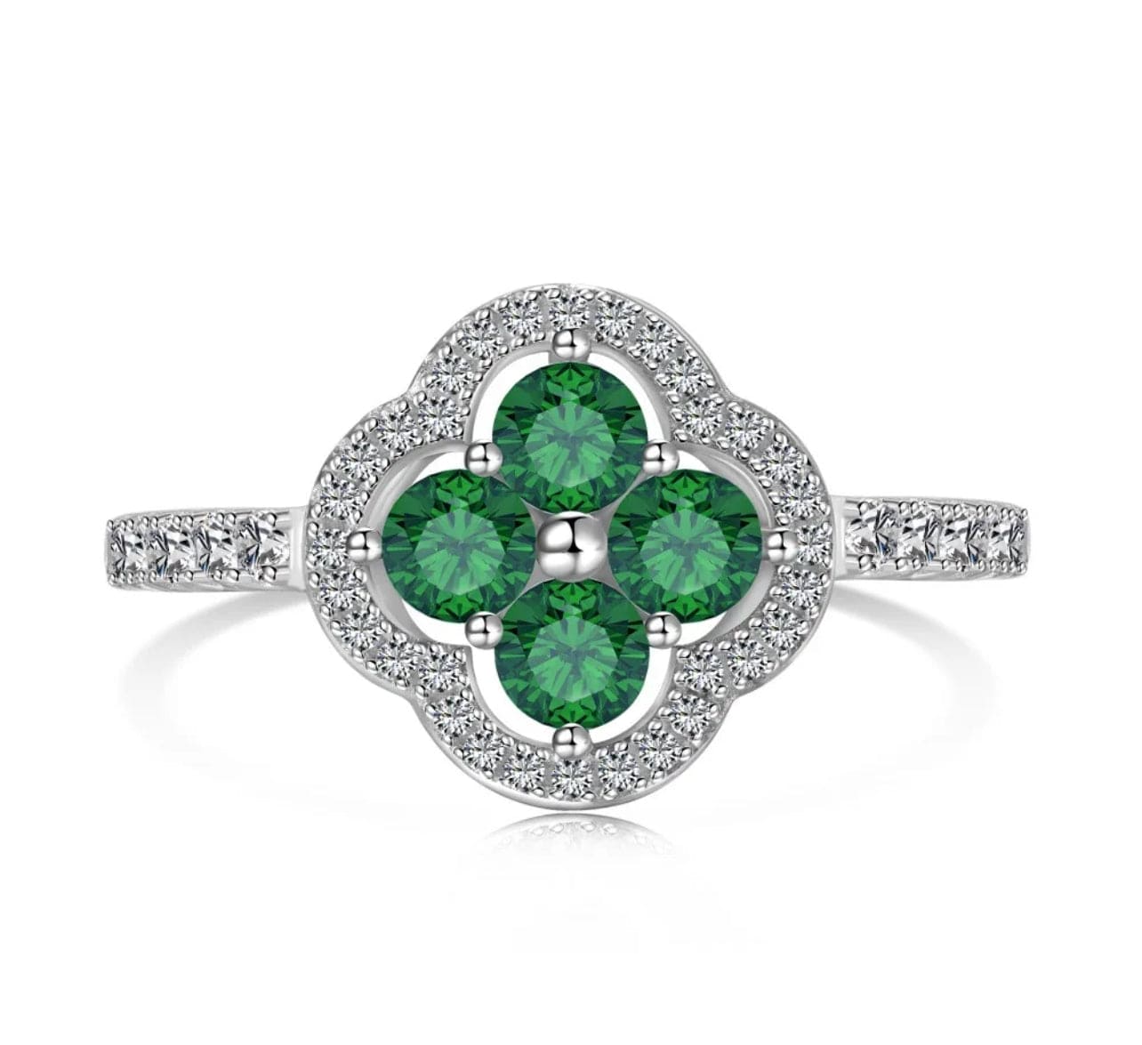 Luxury stone filled 925 Sterling Silver Ring Adascious Empire