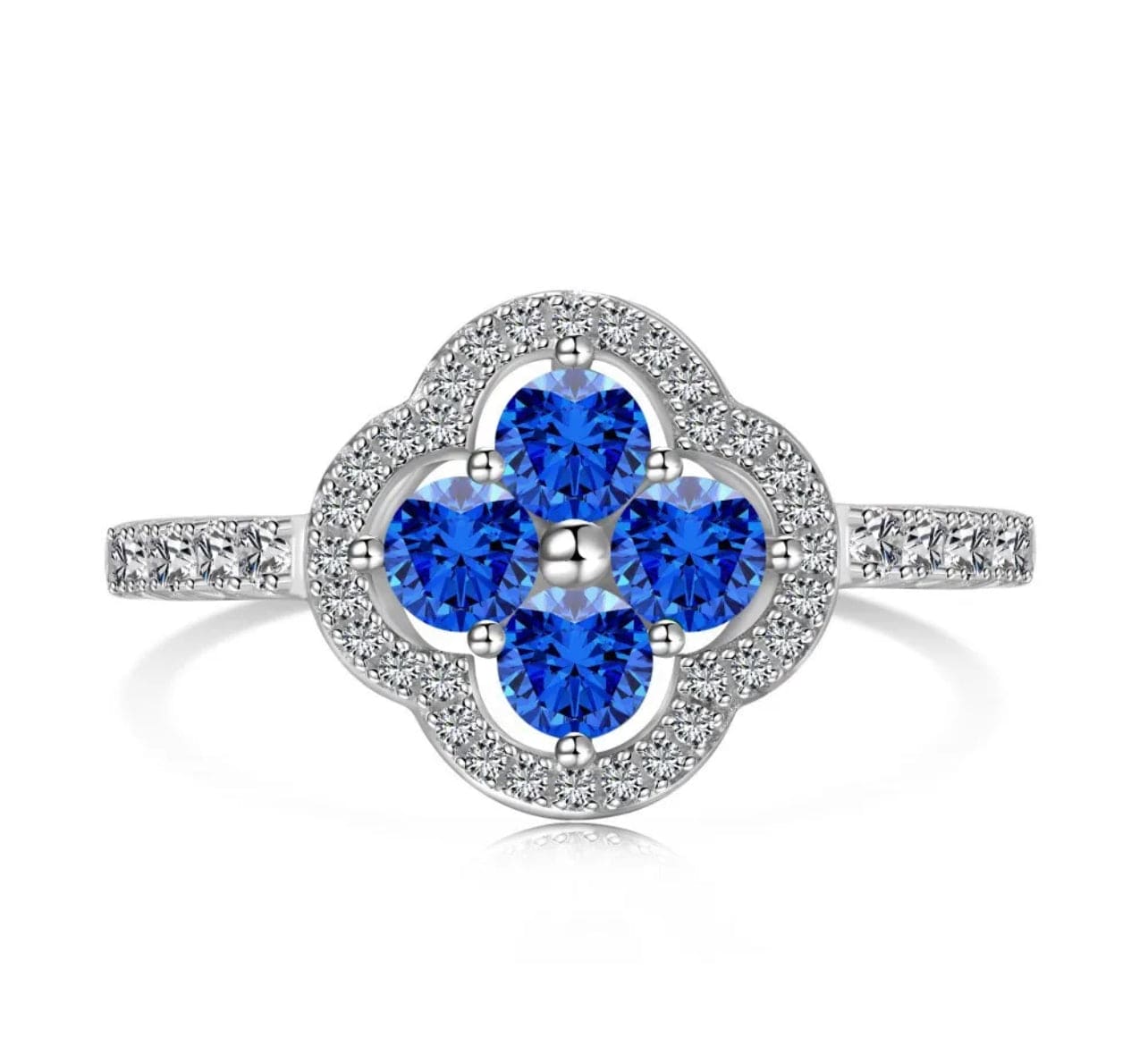 Luxury stone filled 925 Sterling Silver Ring Adascious Empire