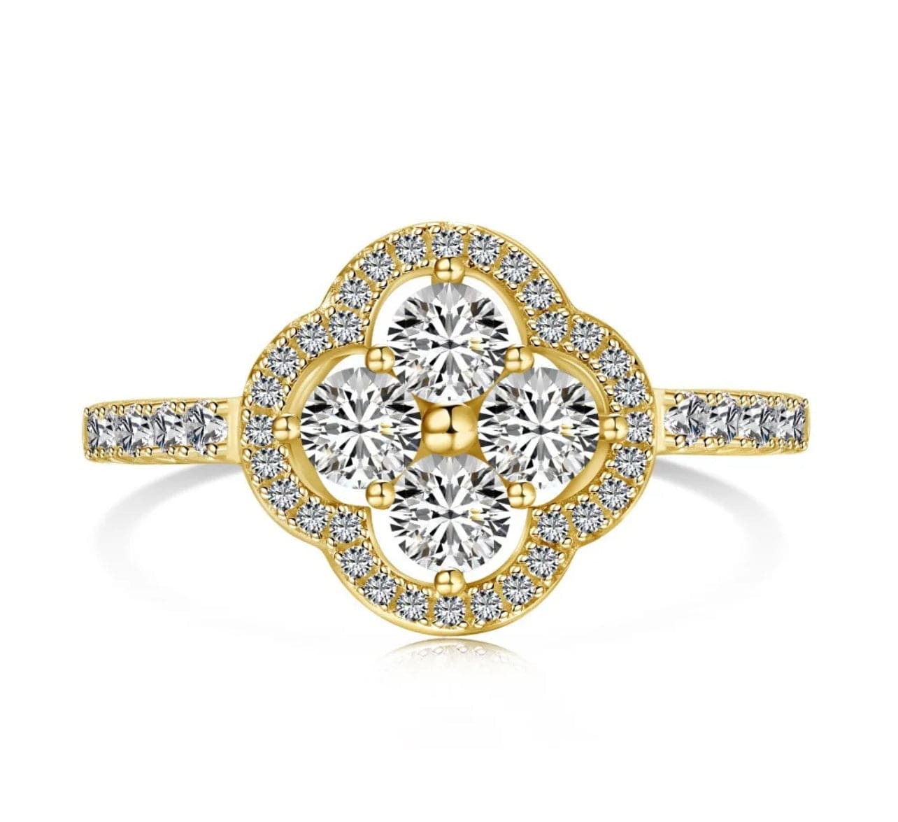 Luxury stone filled 925 Sterling Silver Ring Adascious Empire