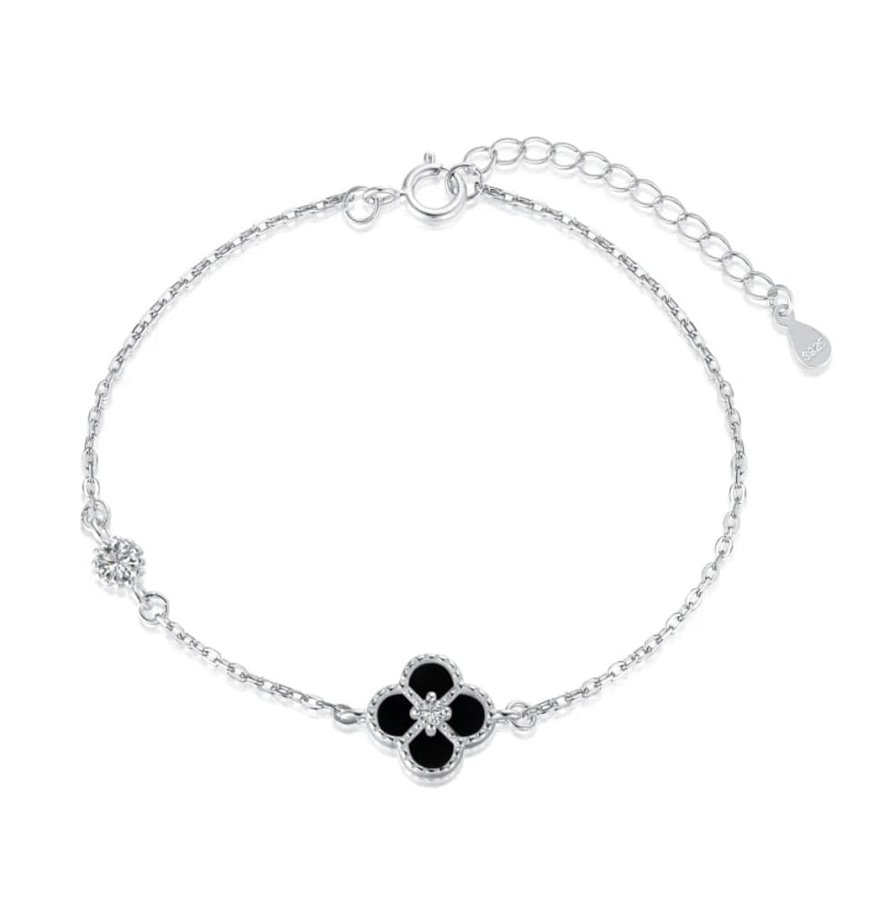 Black Ria S925 Sterling Silver Bracelet