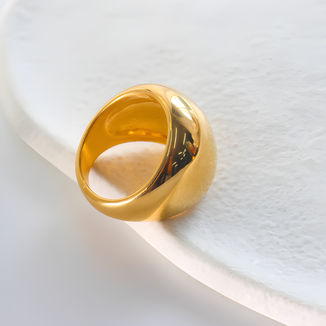 Trecia 18k dome Ring Adascious Empire