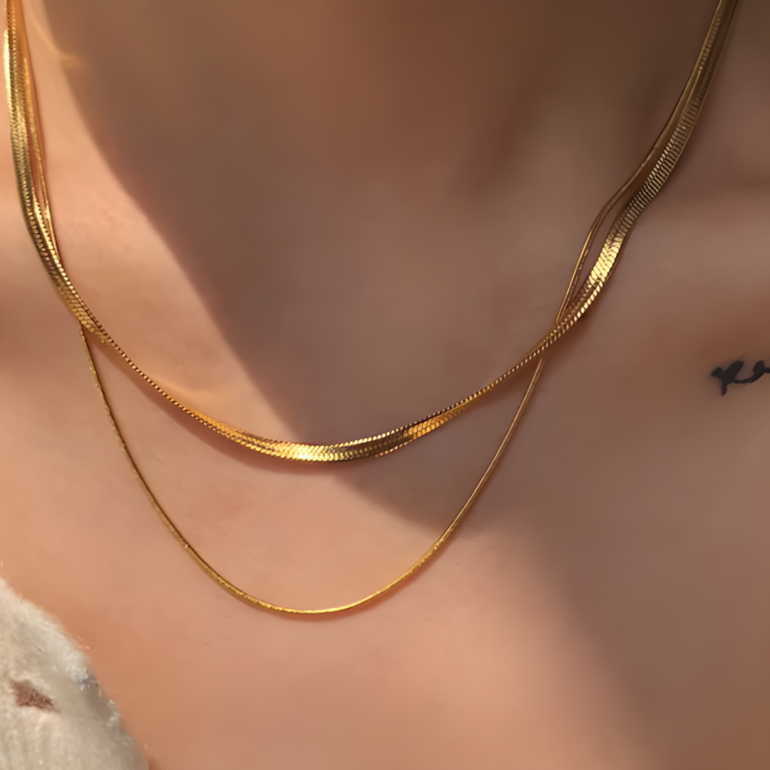 Emma 18k Gold Plated Necklace Adascious Empire