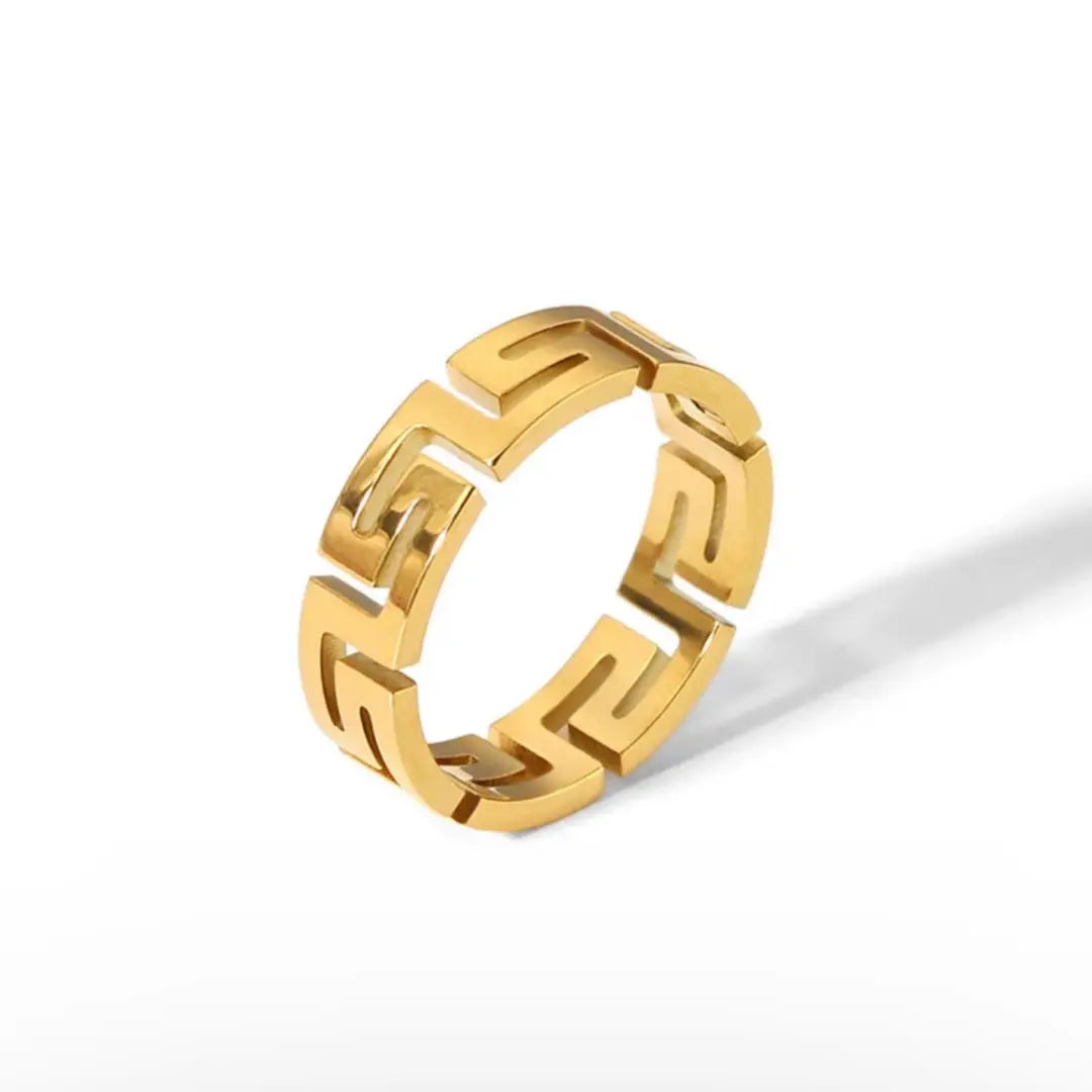 Zara Great Wall Band Ring Adascious Empire