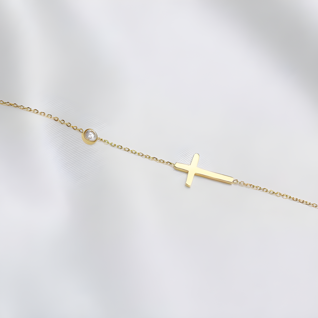 Blair Cross 18k Gold Plated Necklace