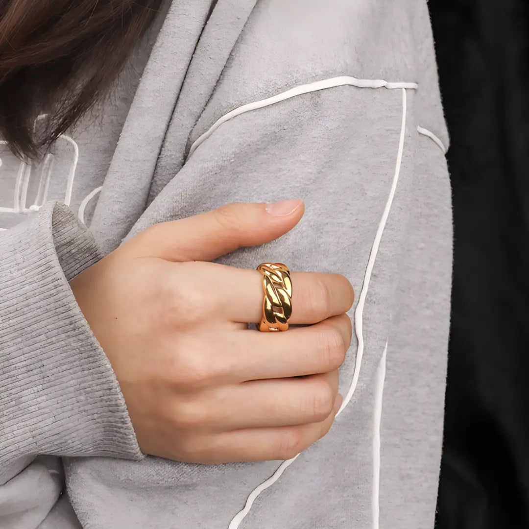 Ijay 18k Gold Plated Chick Punk Adascious Empire