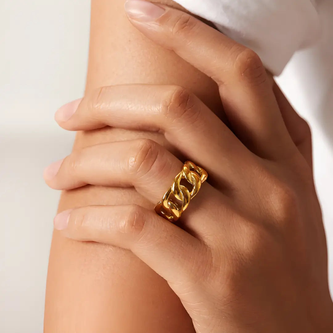 Ijay 18k Gold Plated Chick Punk Adascious Empire