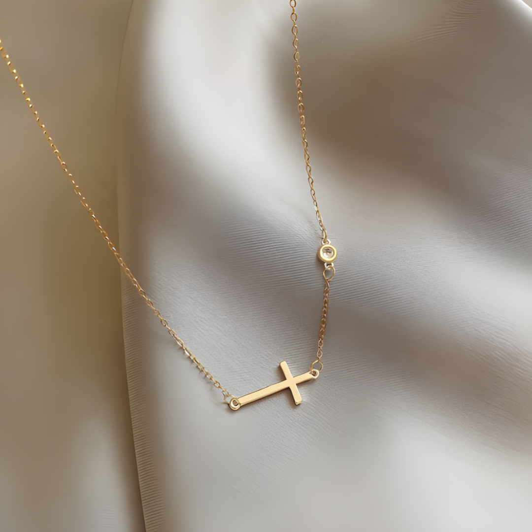 Blair Cross 18k Gold Plated Necklace