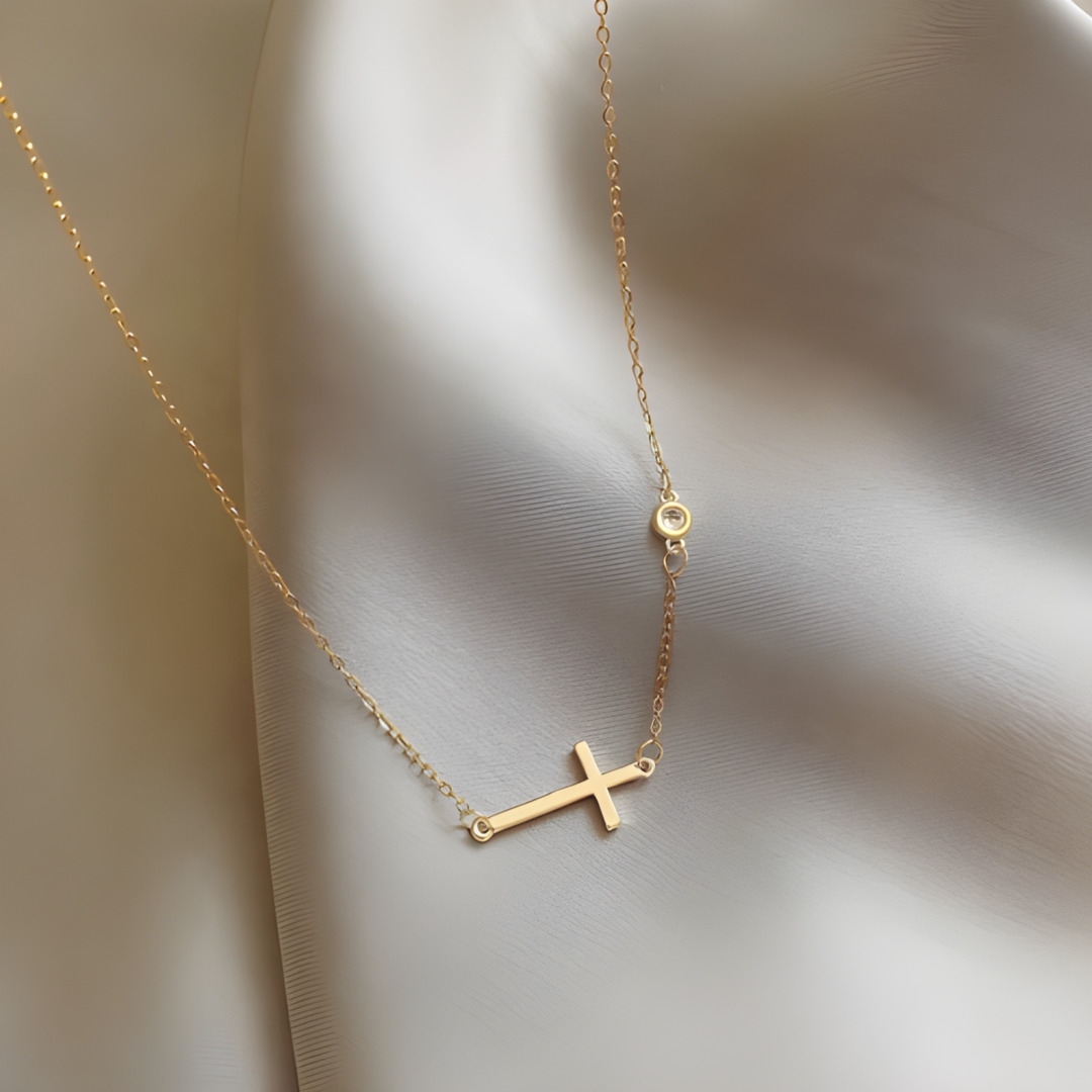 Blair Cross 18k Gold Plated Necklace Adascious Empire