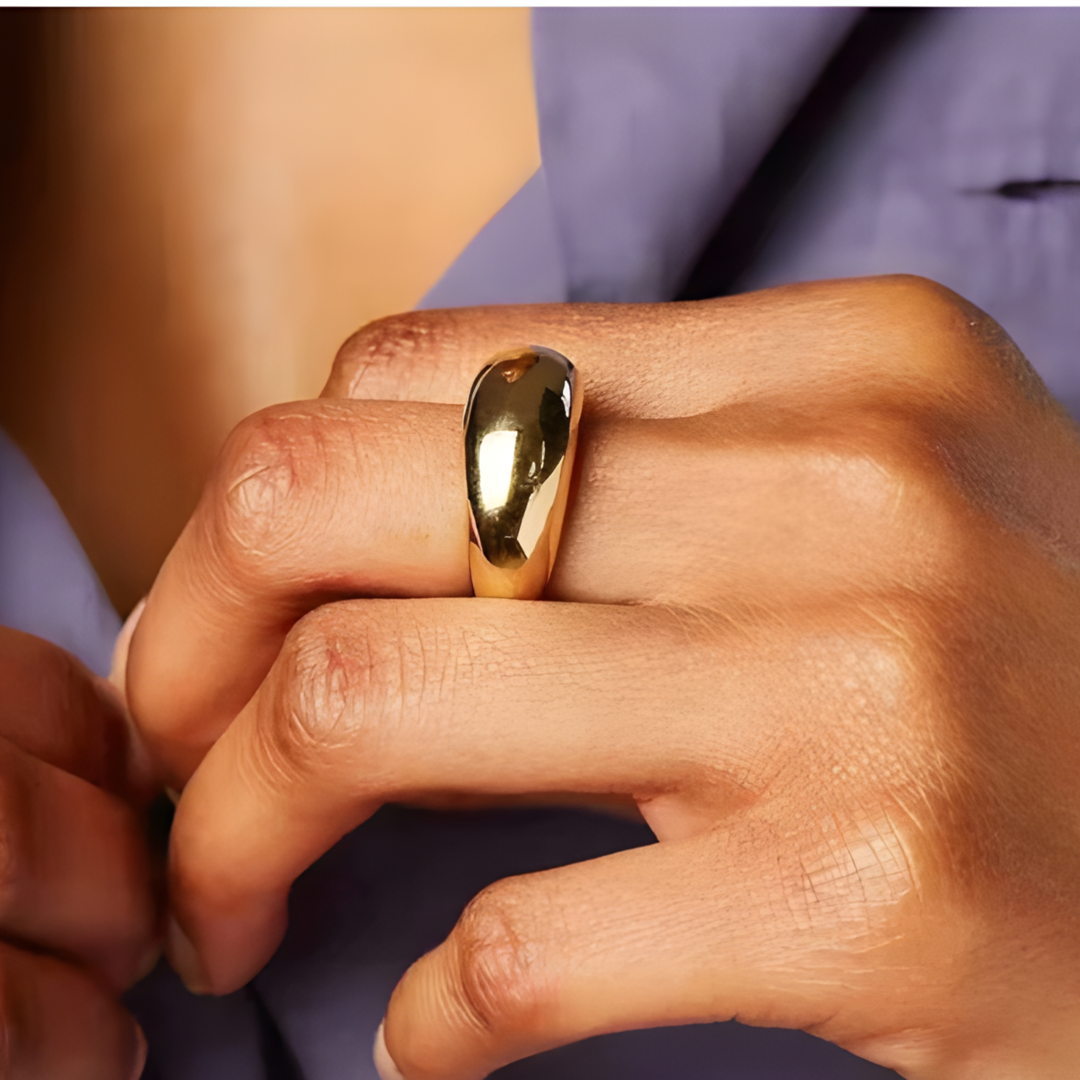 Camryn 18k Gold Plated Ring Adascious Empire