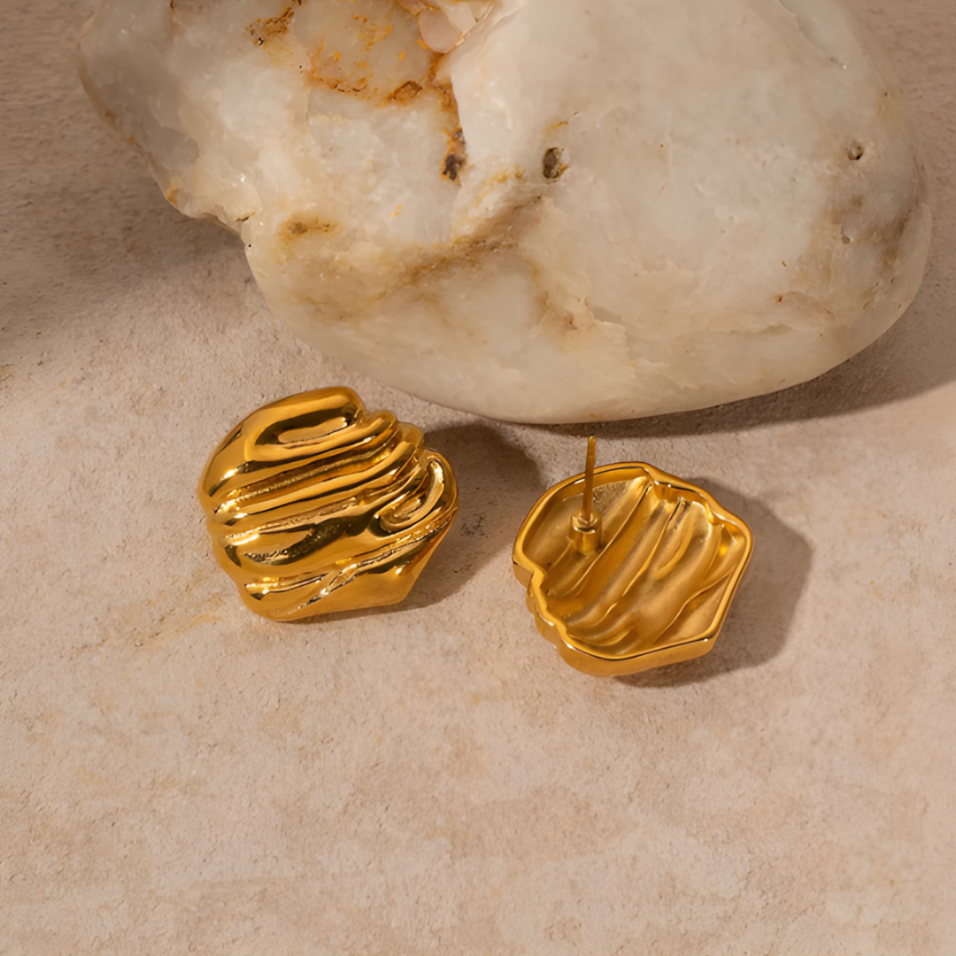 Kaylee 18k Gold Plated Earings Adascious Empire