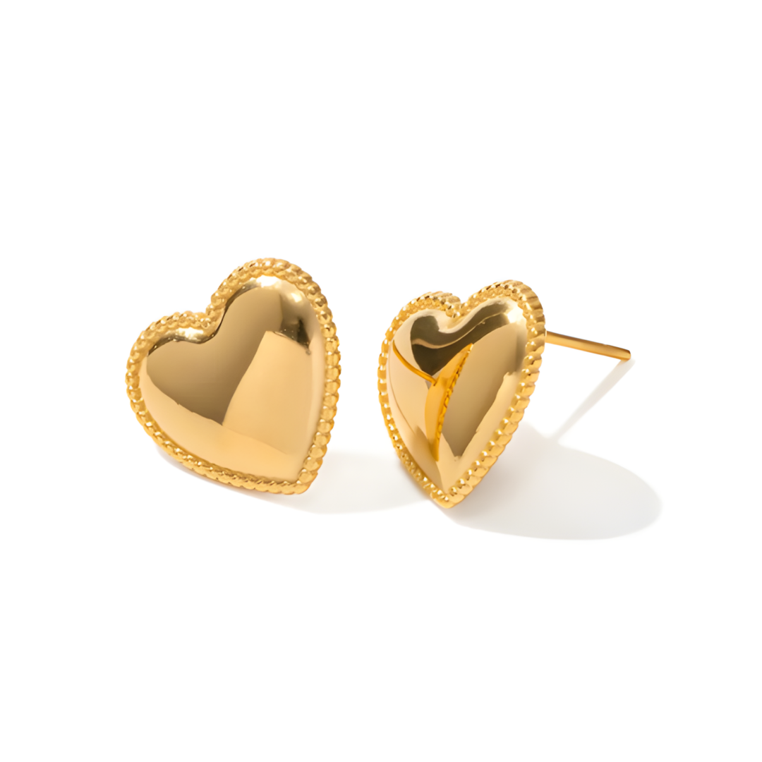 Alba Love 18k Gold Plated Earring 