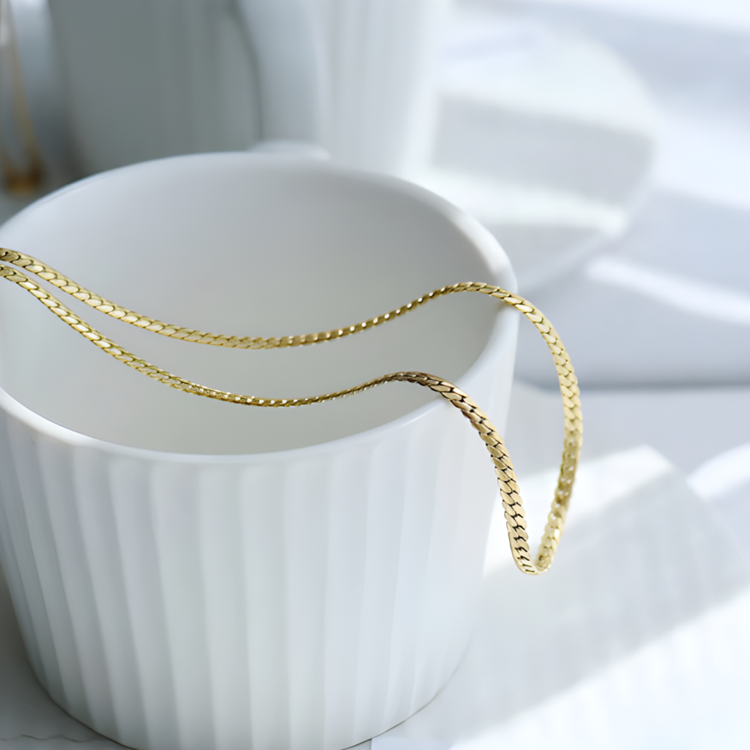 Mila 18k Gold Plated Necklace Adascious Empire