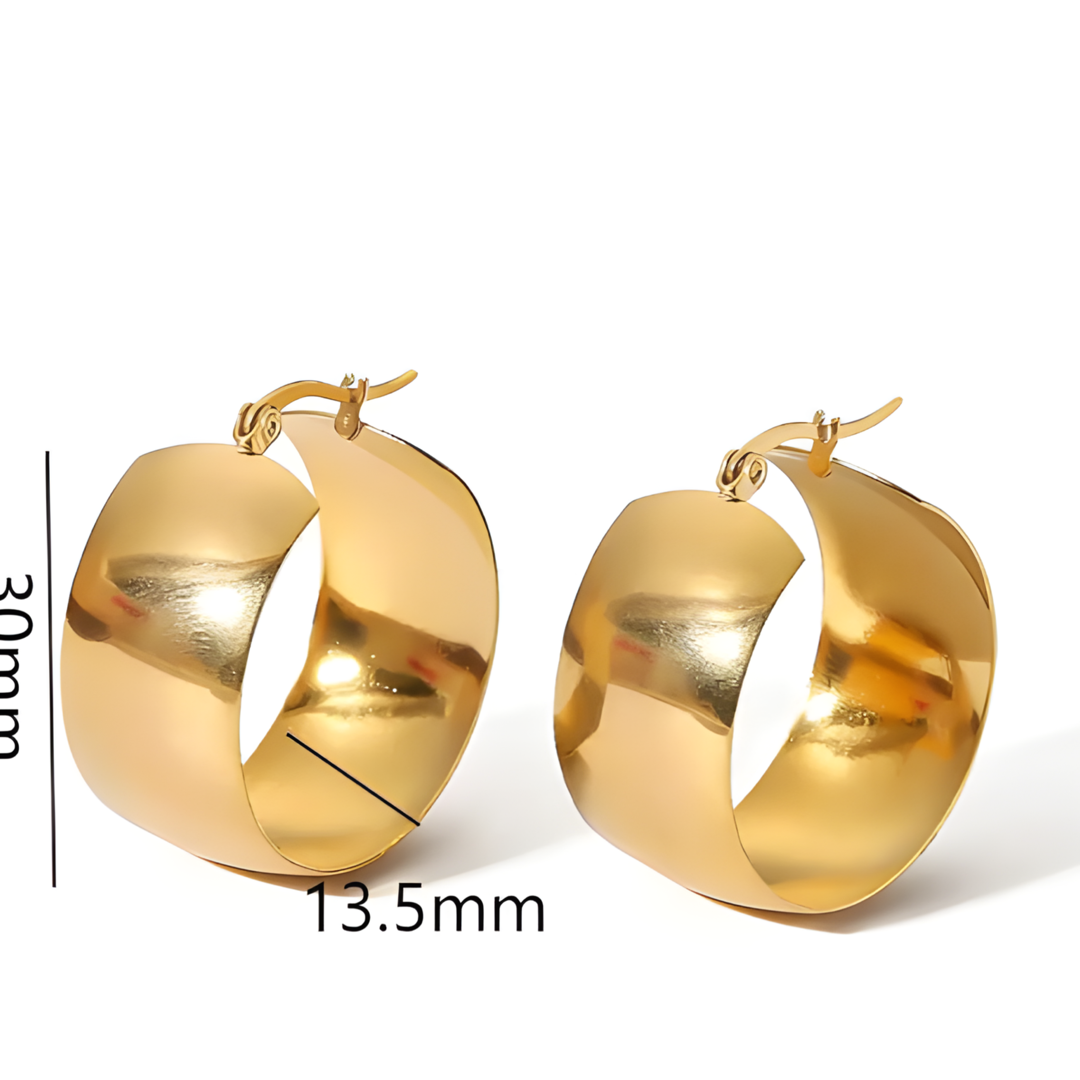 Brielle 18k Gold Plated Earings