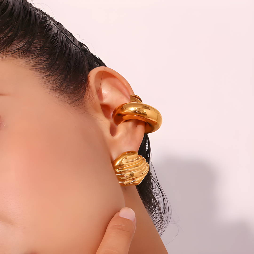 Kaylee 18k Gold Plated Earings Adascious Empire