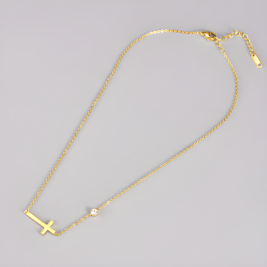 Blair Cross 18k Gold Plated Necklace