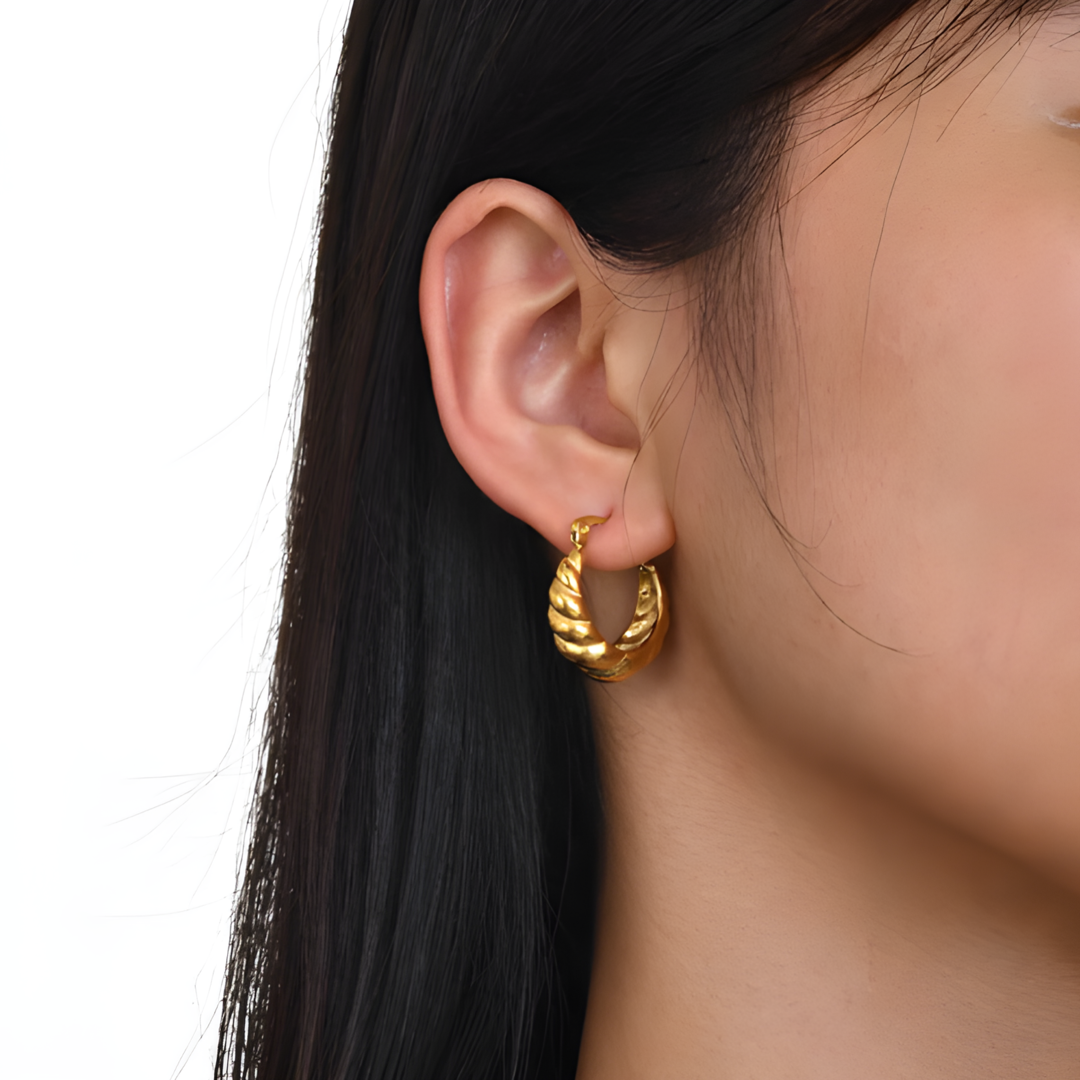 Ivy 18k Gold Plated Earing Adascious Empire