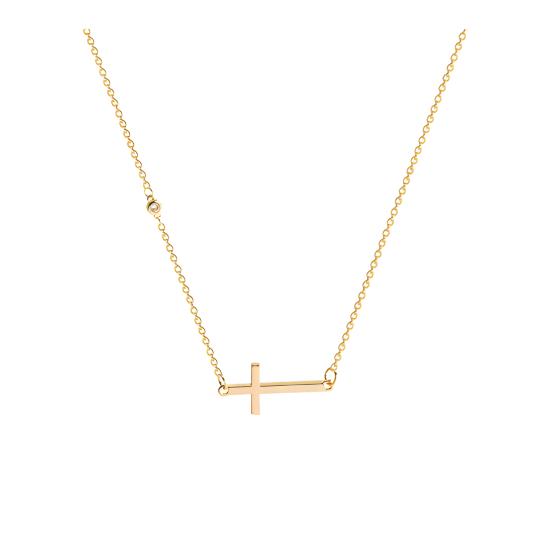 Blair Cross 18k Gold Plated Necklace