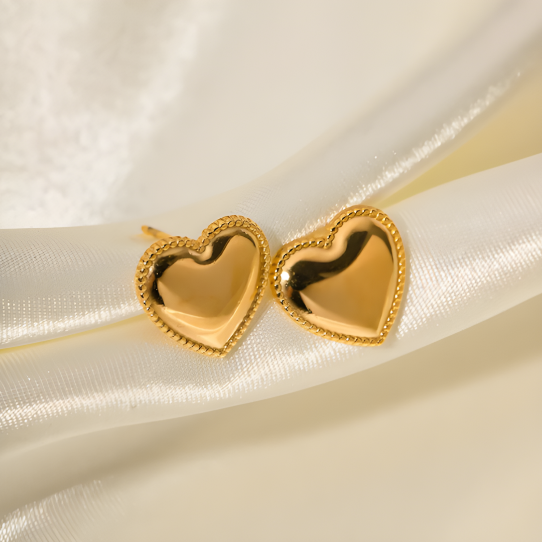 Alba Love 18k Gold Plated Earing Adascious Empire