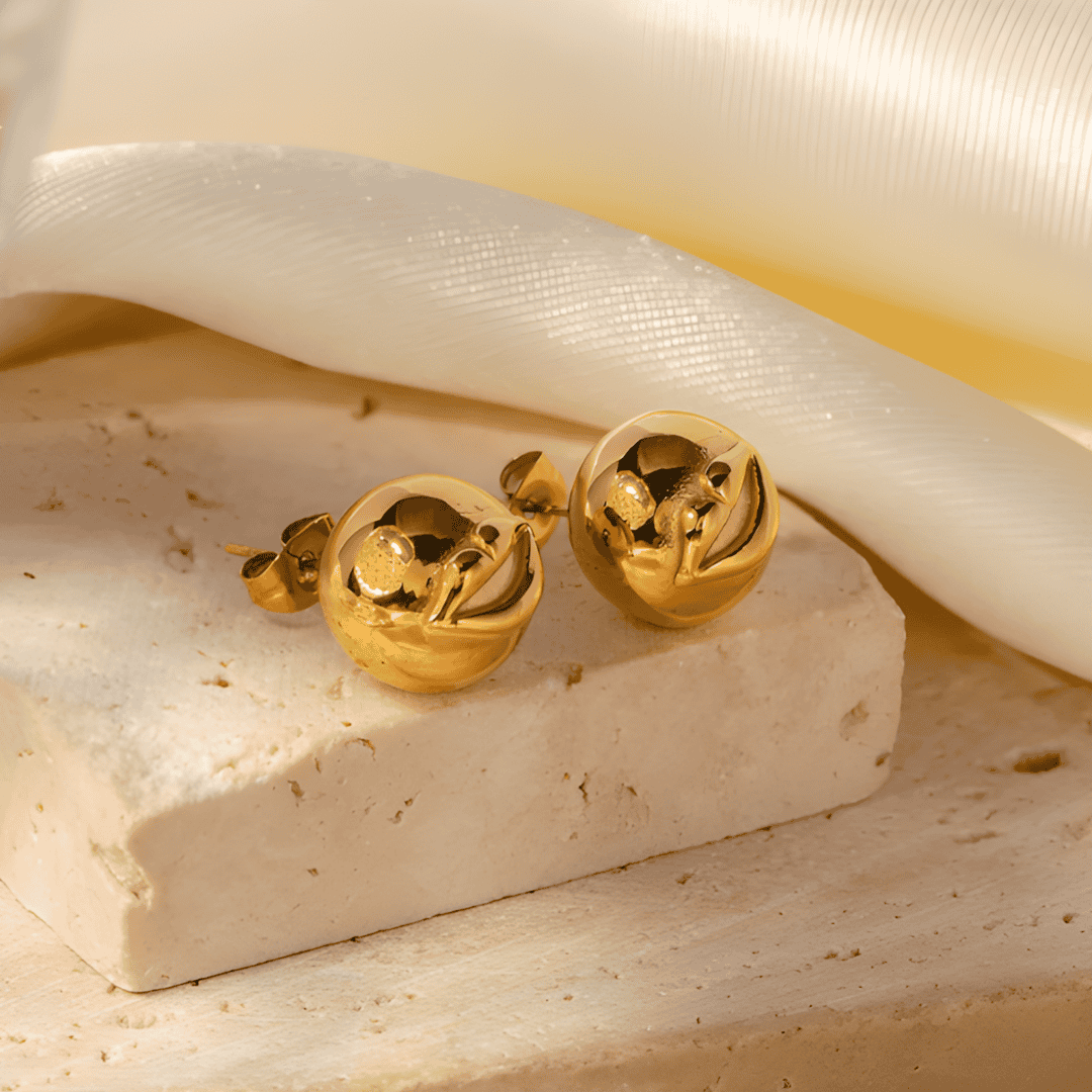 Nylah 18k Gold Plated Earings Adascious Empire