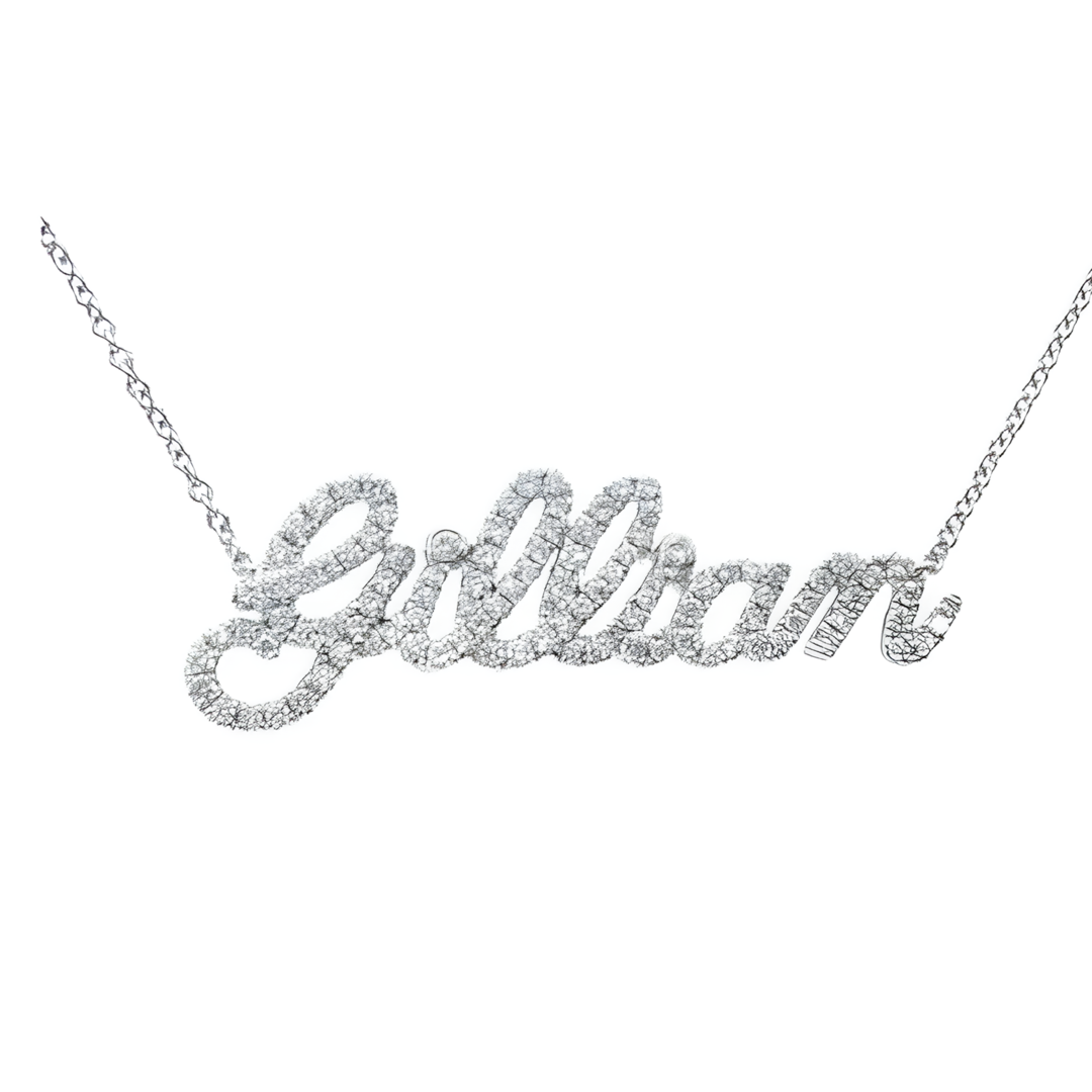 Rouse Personalized Custom 925 Sterling Silver Necklace
