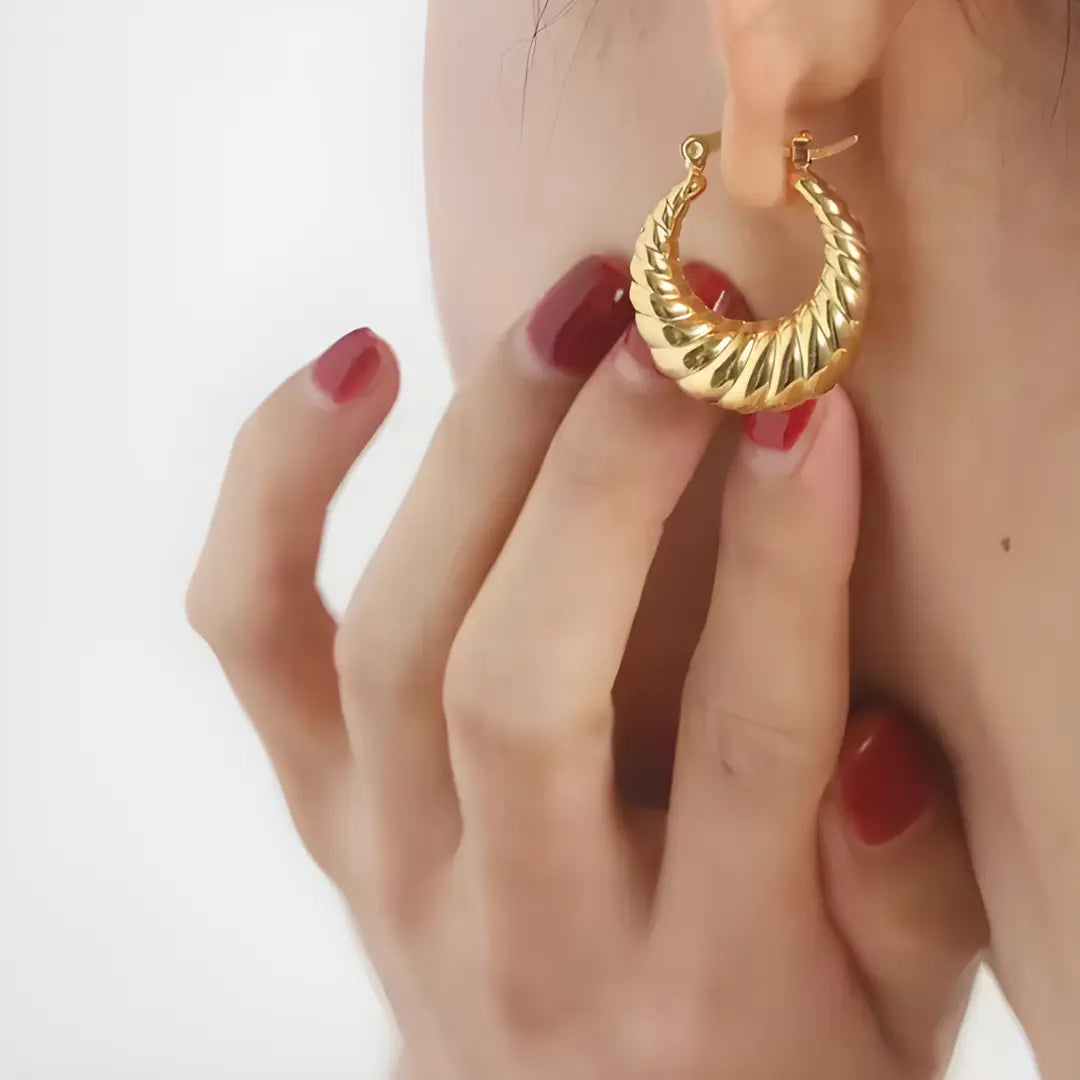 Cindy Signature Hoops Earring Adascious Empire