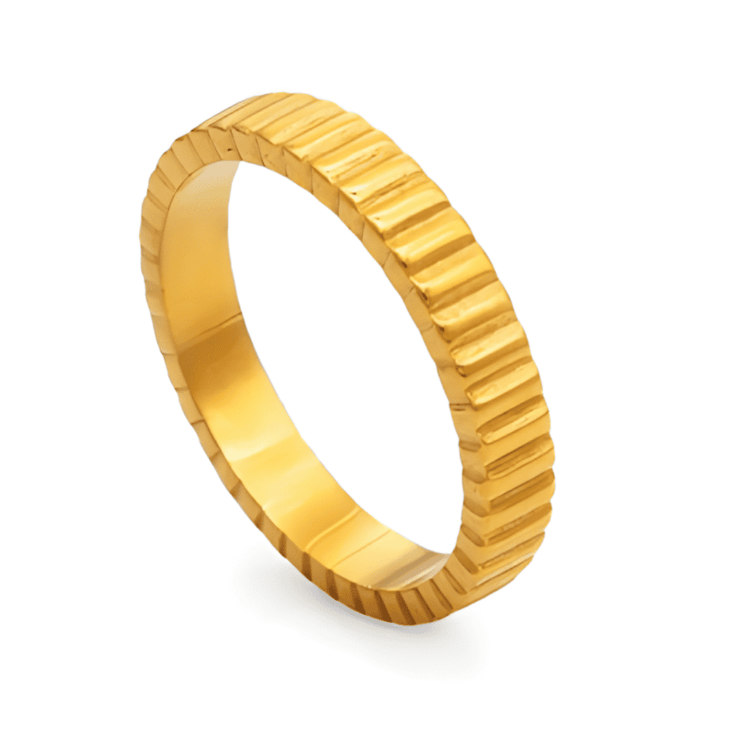 April 316L Stainless Steel Ring