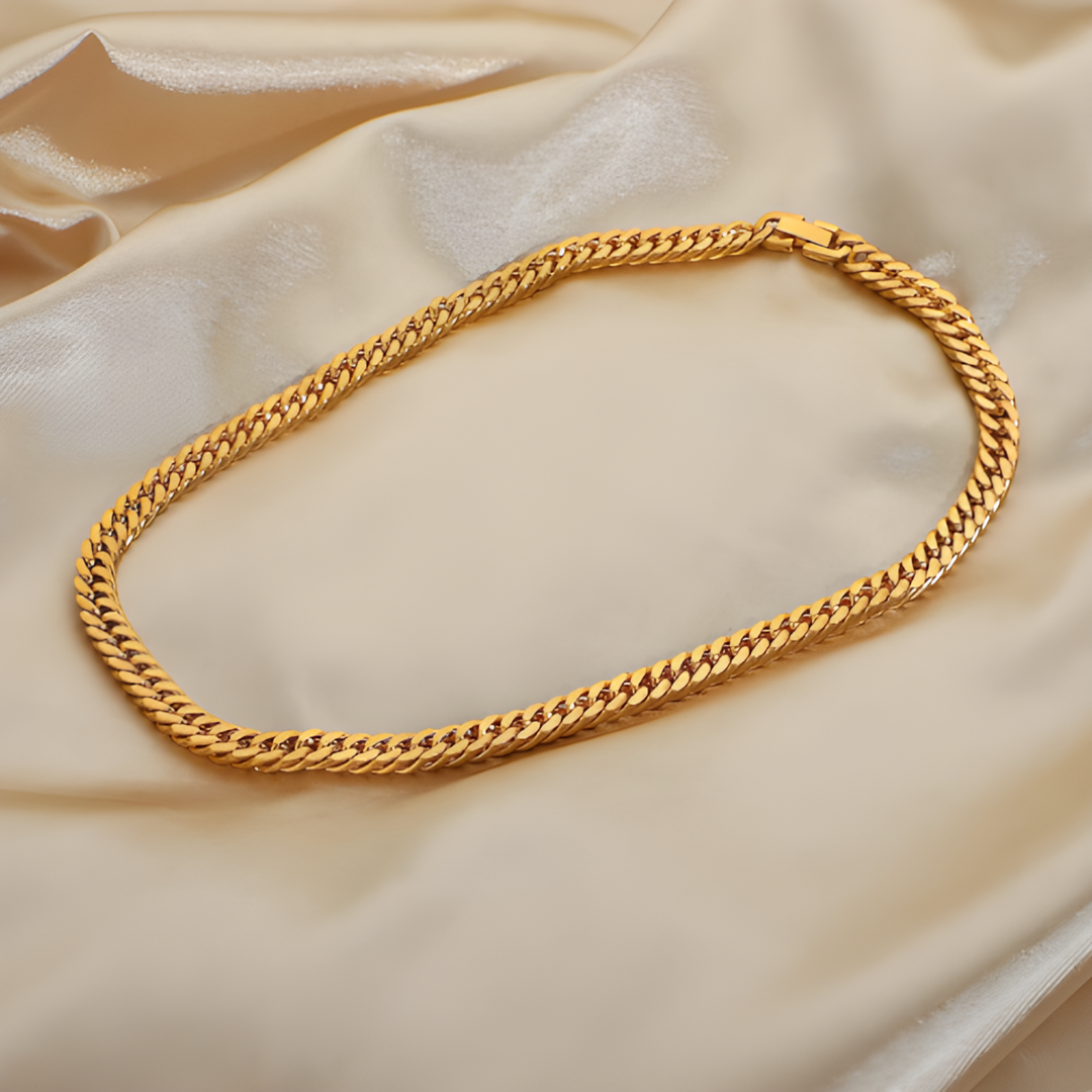 Bold Luna 18k Gold Plated Necklace Adascious Empire