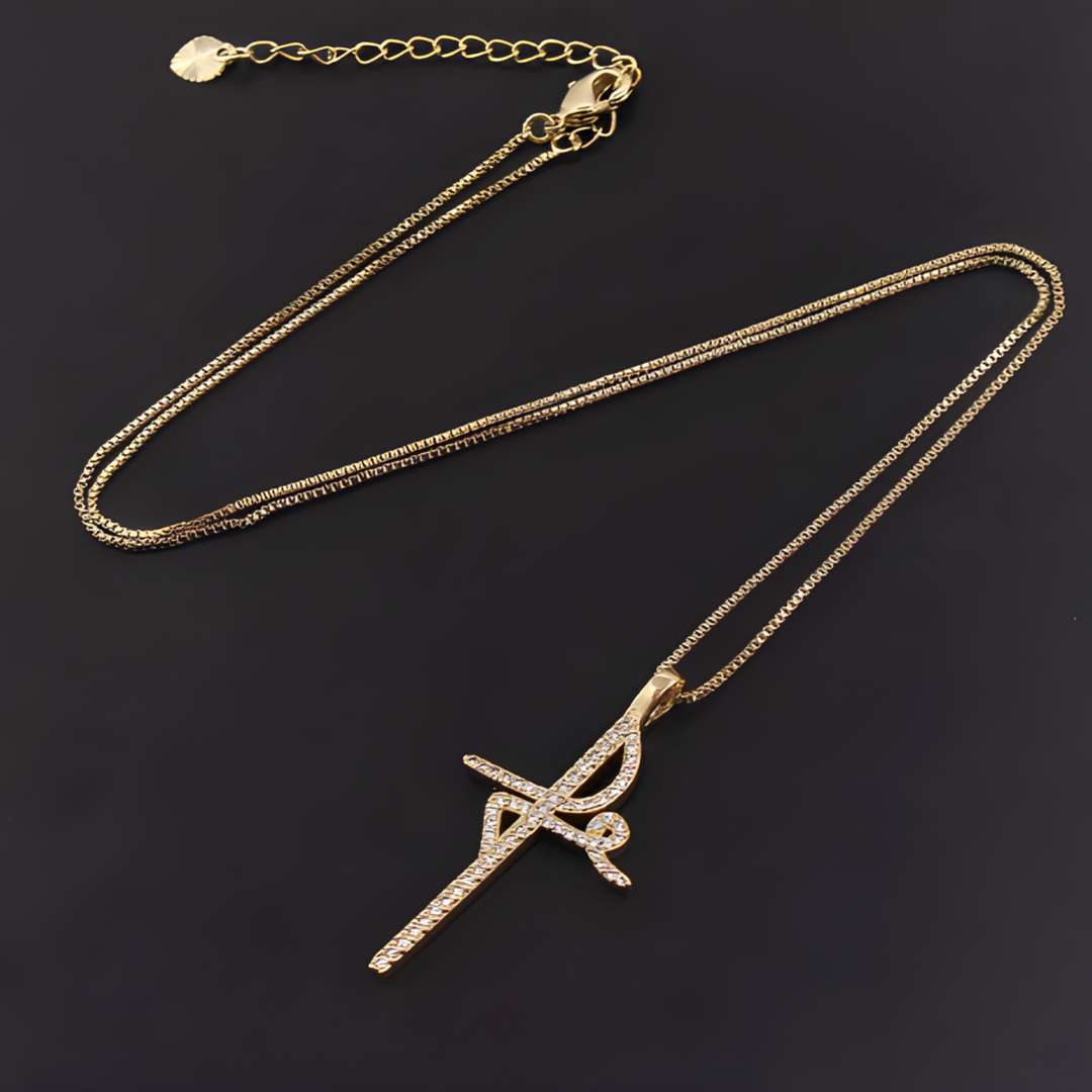 Esther Cross Necklace Adascious Empire