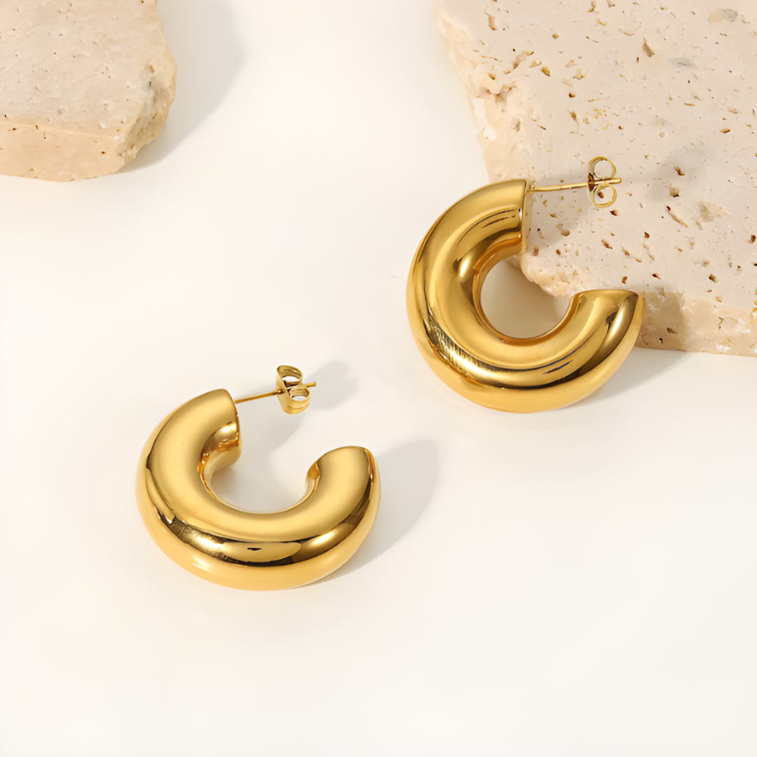 Stasie 14k Gold Plated Earings Adascious Empire