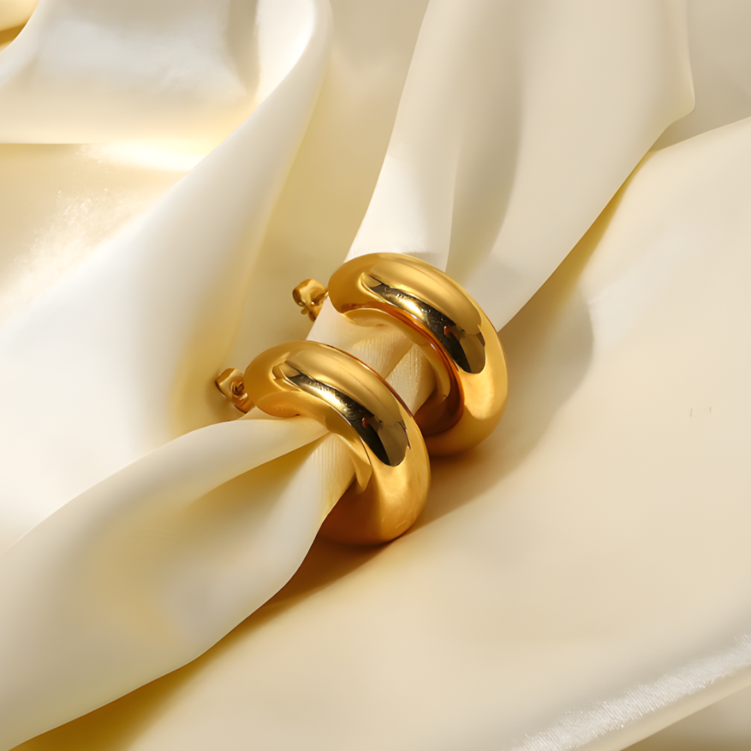 Stasie 14k Gold Plated Earings Adascious Empire