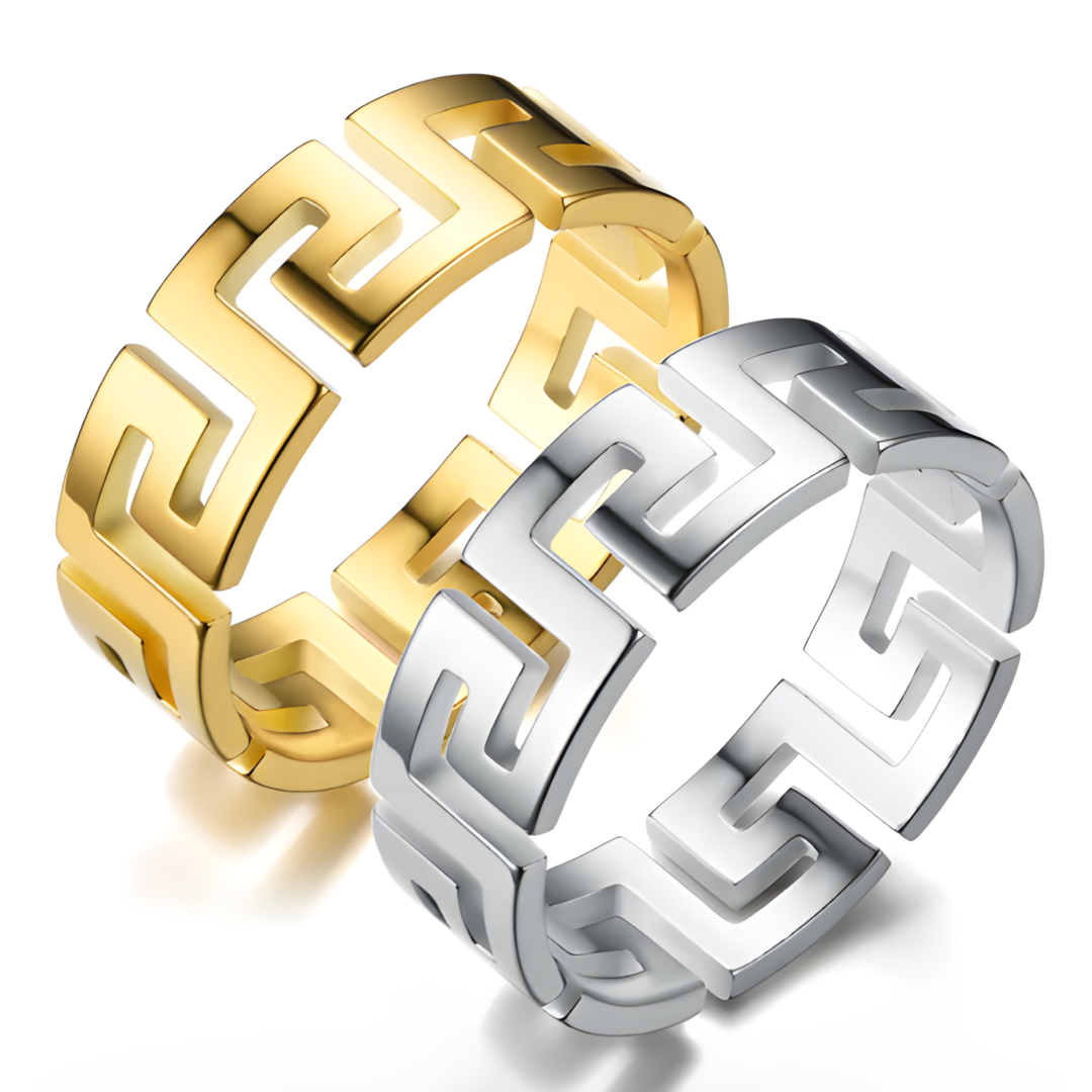 Big Zara Great Wall Band Ring