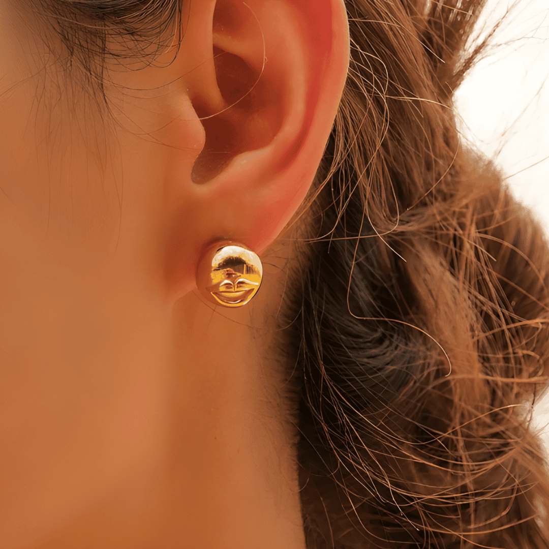 Nylah 18k Gold Plated Earings Adascious Empire