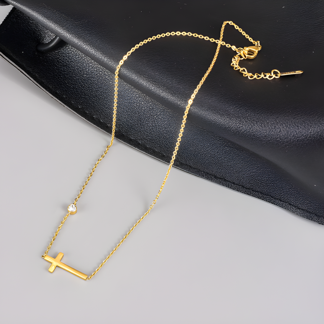 Blair Cross 18k Gold Plated Necklace