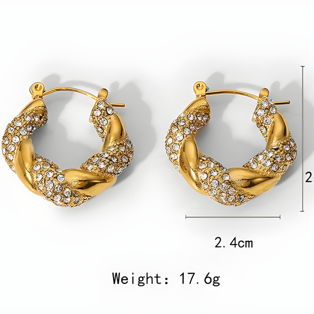 Bella Signature Hoops Earing Adascious Empire