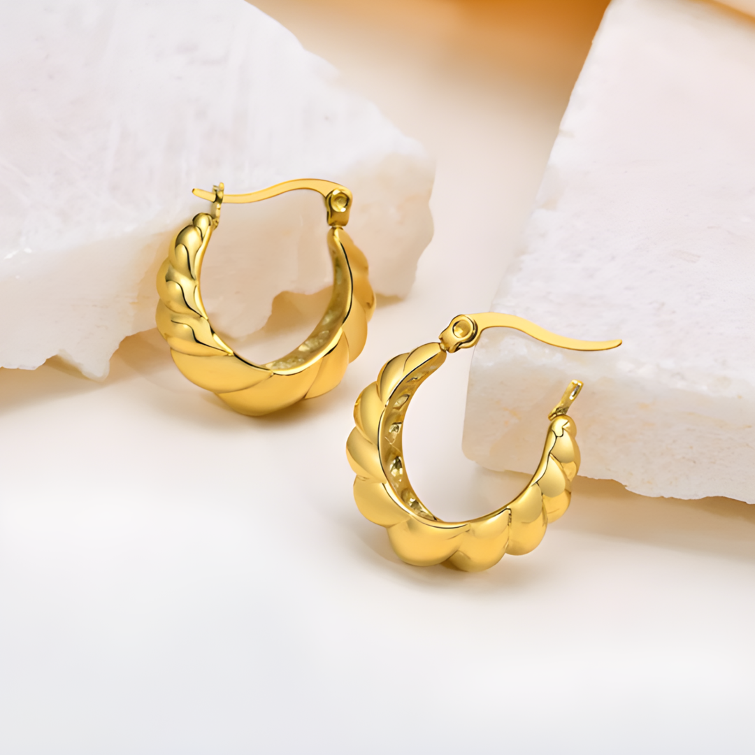 Ivy 18k Gold Plated Earing Adascious Empire