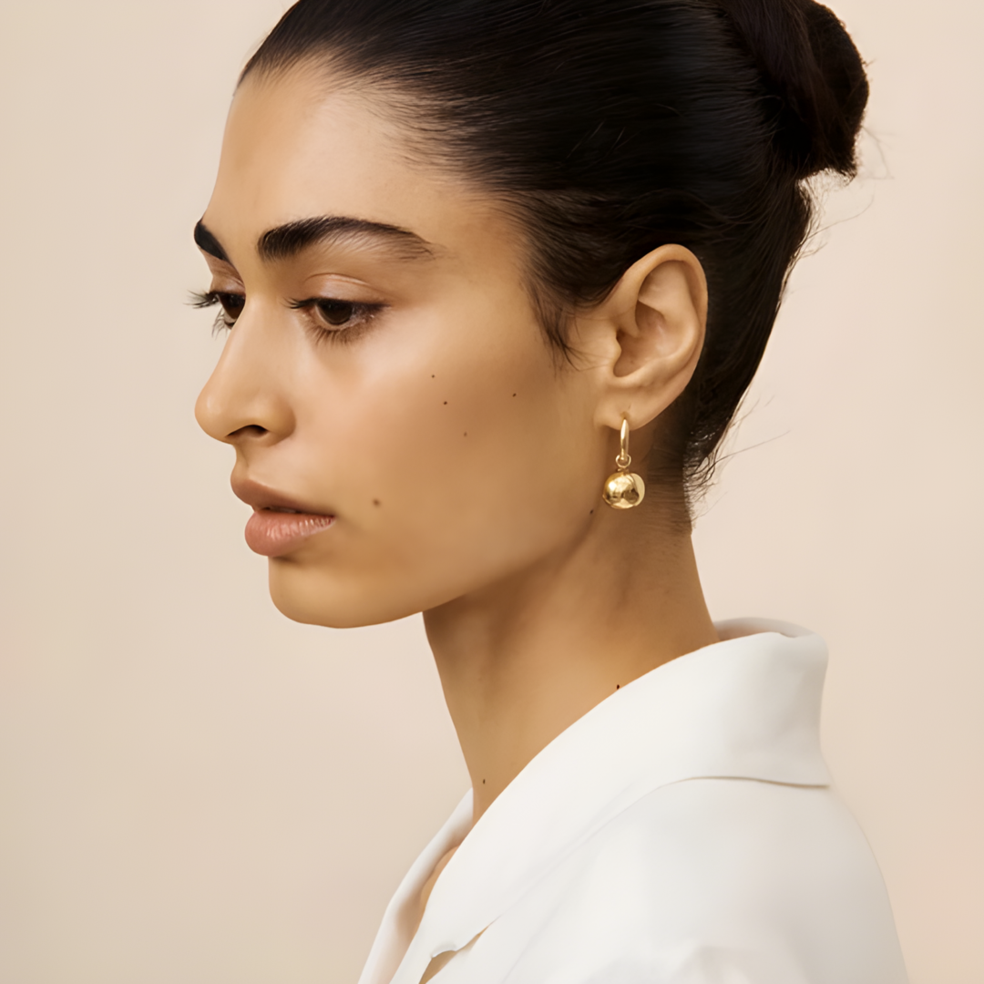 Boho Solid Ball Dangle Earrings Adascious Empire