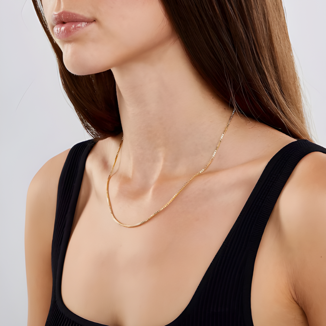 Genesis 18k Gold Plated Necklace Adascious Empire