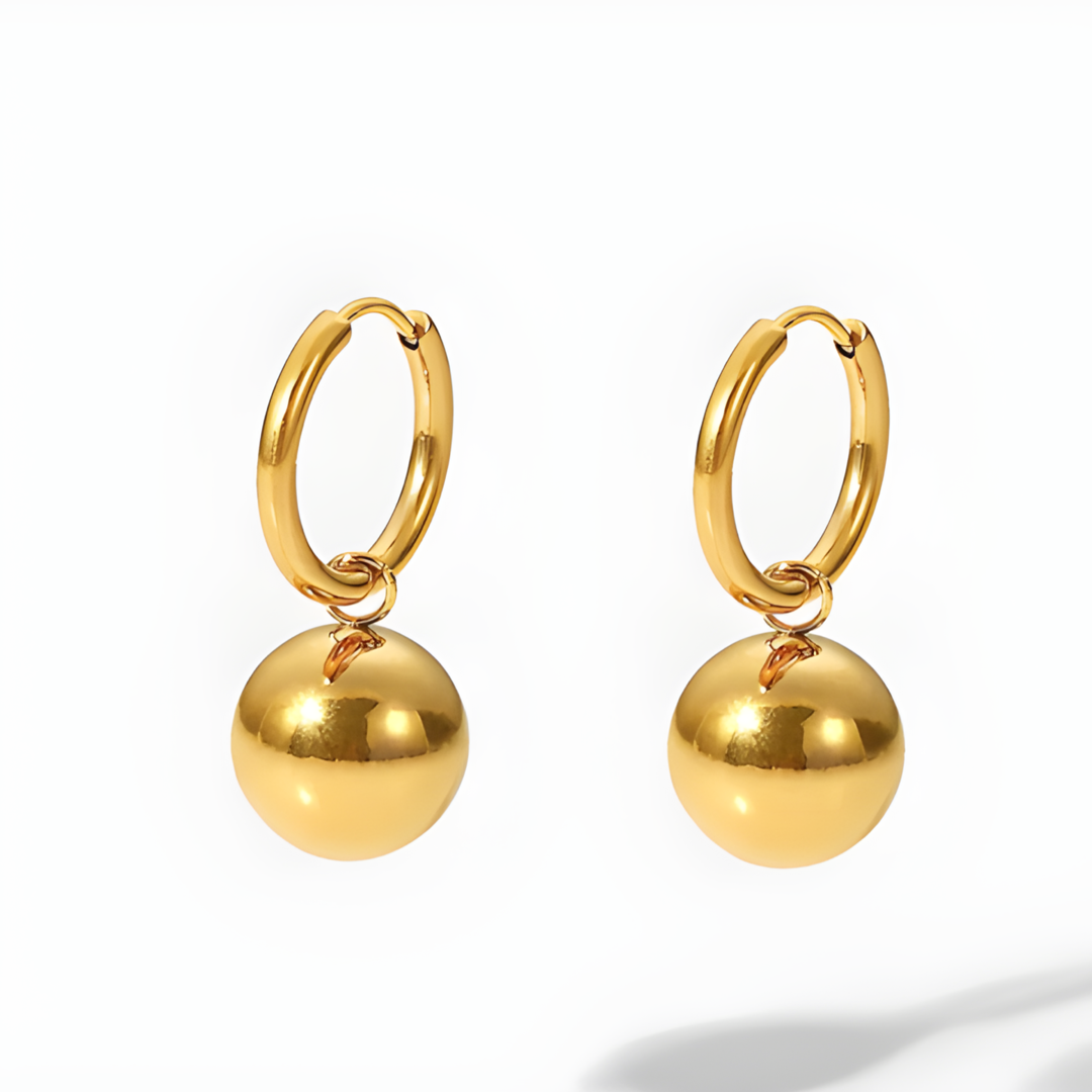 Boho Solid Ball Dangle Earrings