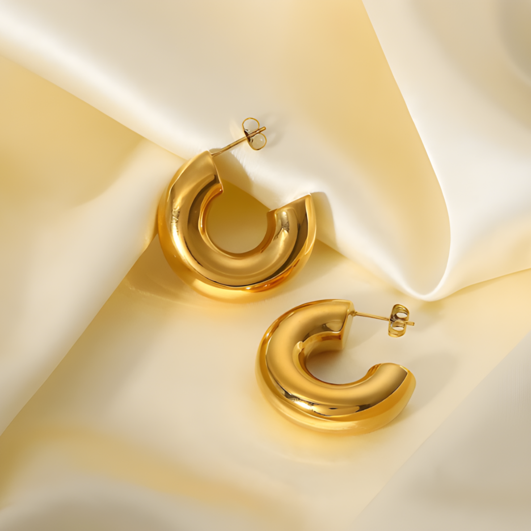 Stasie 14k Gold Plated Earings